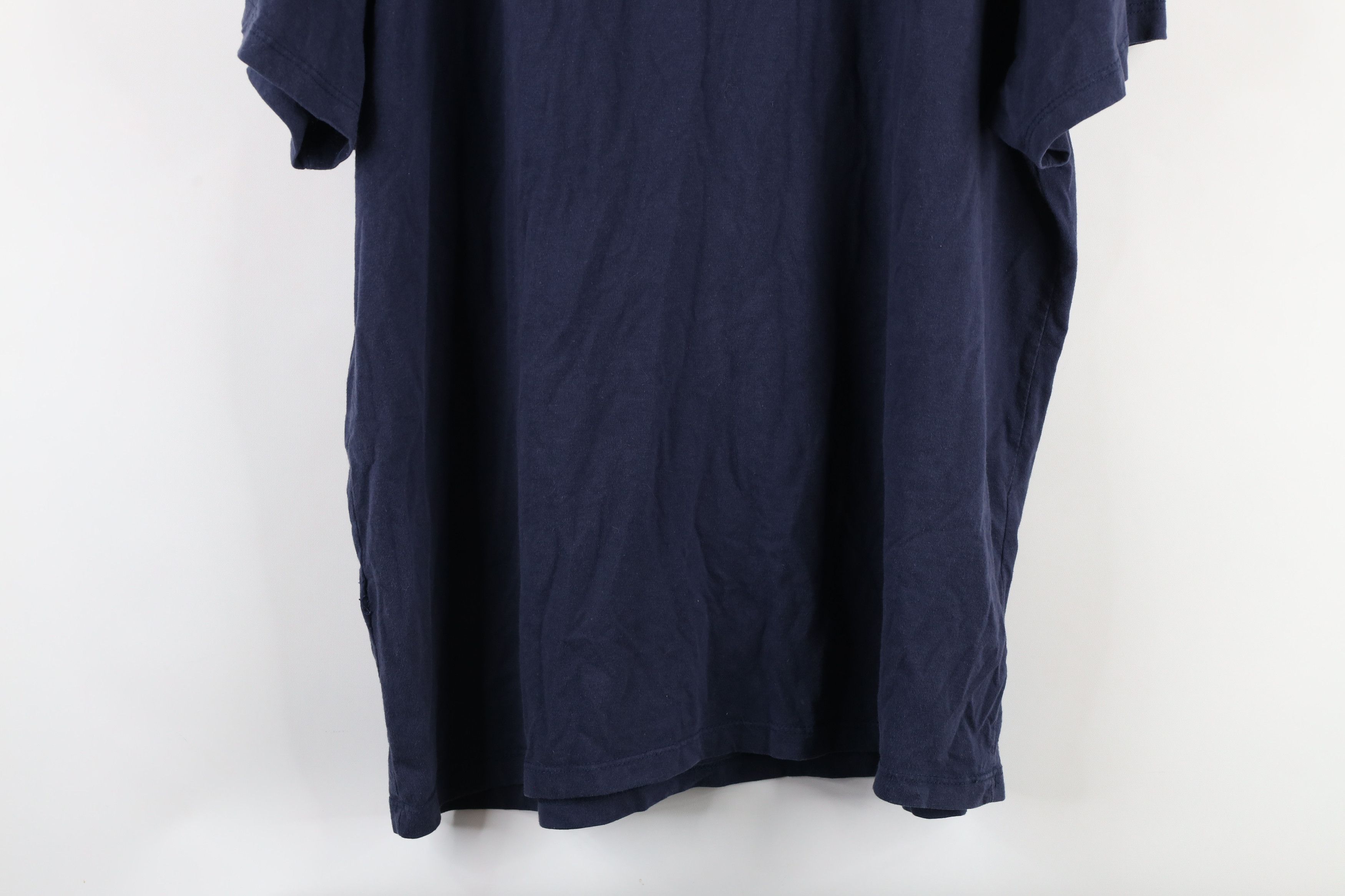 Ed Hardy × Vintage Vintage Ed Hardy Skull Beautiful Ghost T-Shirt Navy Blue Size US XL / EU 56 / 4 - 10 Thumbnail