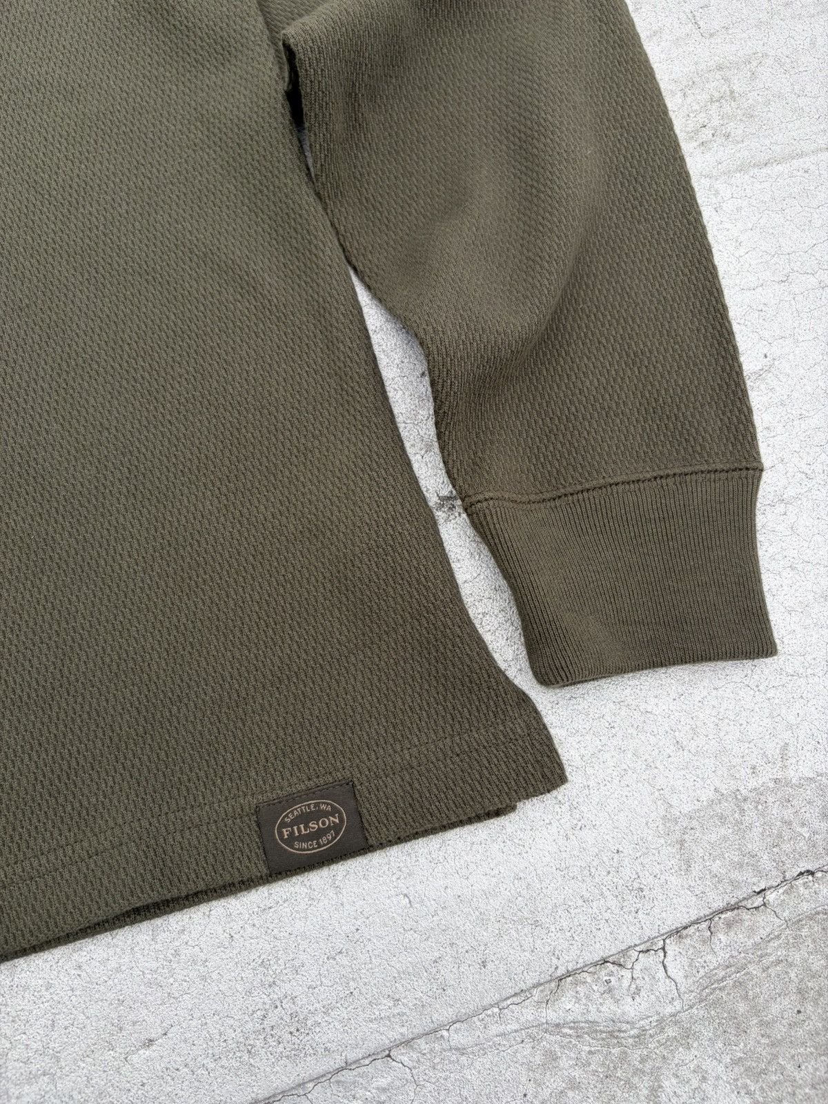 Filson Filson Brand New Thermal long sleeve Tshirt army green small Size US S / EU 44-46 / 1 - 2 Thumbnail