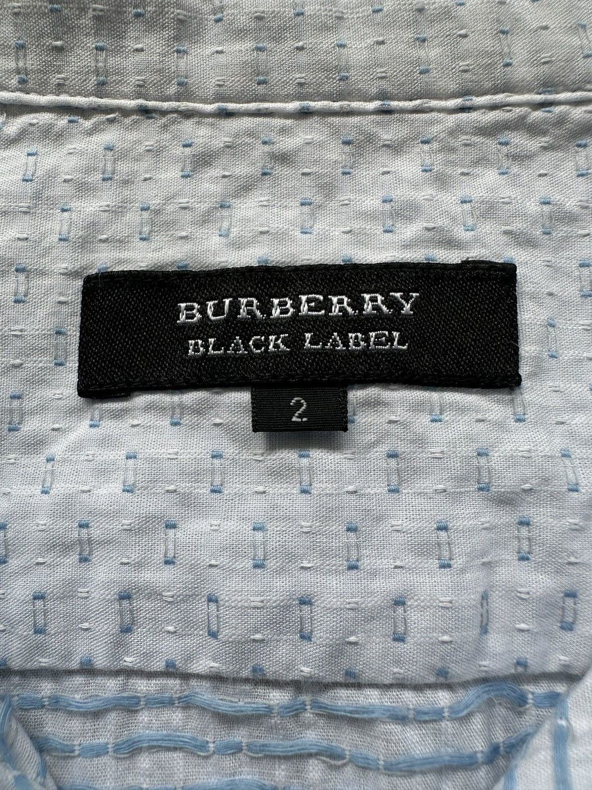 Burberry 00's Burberry Black Label Japan button up shirt Size US M / EU 48-50 / 2 - 10 Thumbnail