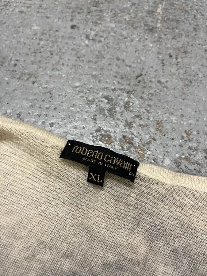 Roberto Cavalli × Vintage FW1999 Roberto Cavalli Fur Effect Cardigan (M/L) Size M / US 6-8 / IT 42-44 - 6 Thumbnail