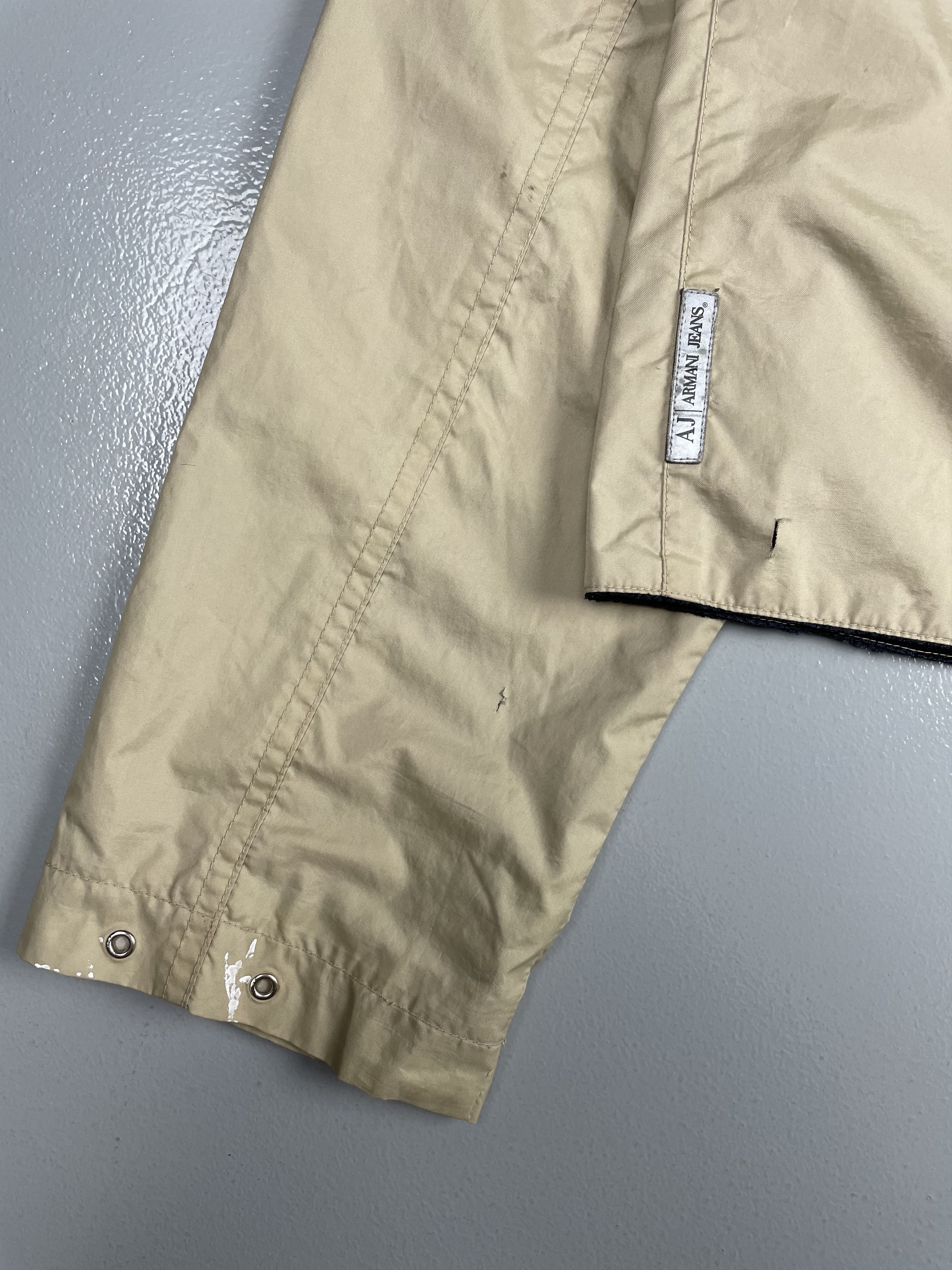 Armani Vintage Armani Jeans cropped windbreaker Size US M / EU 48-50 / 2 - 5 Thumbnail