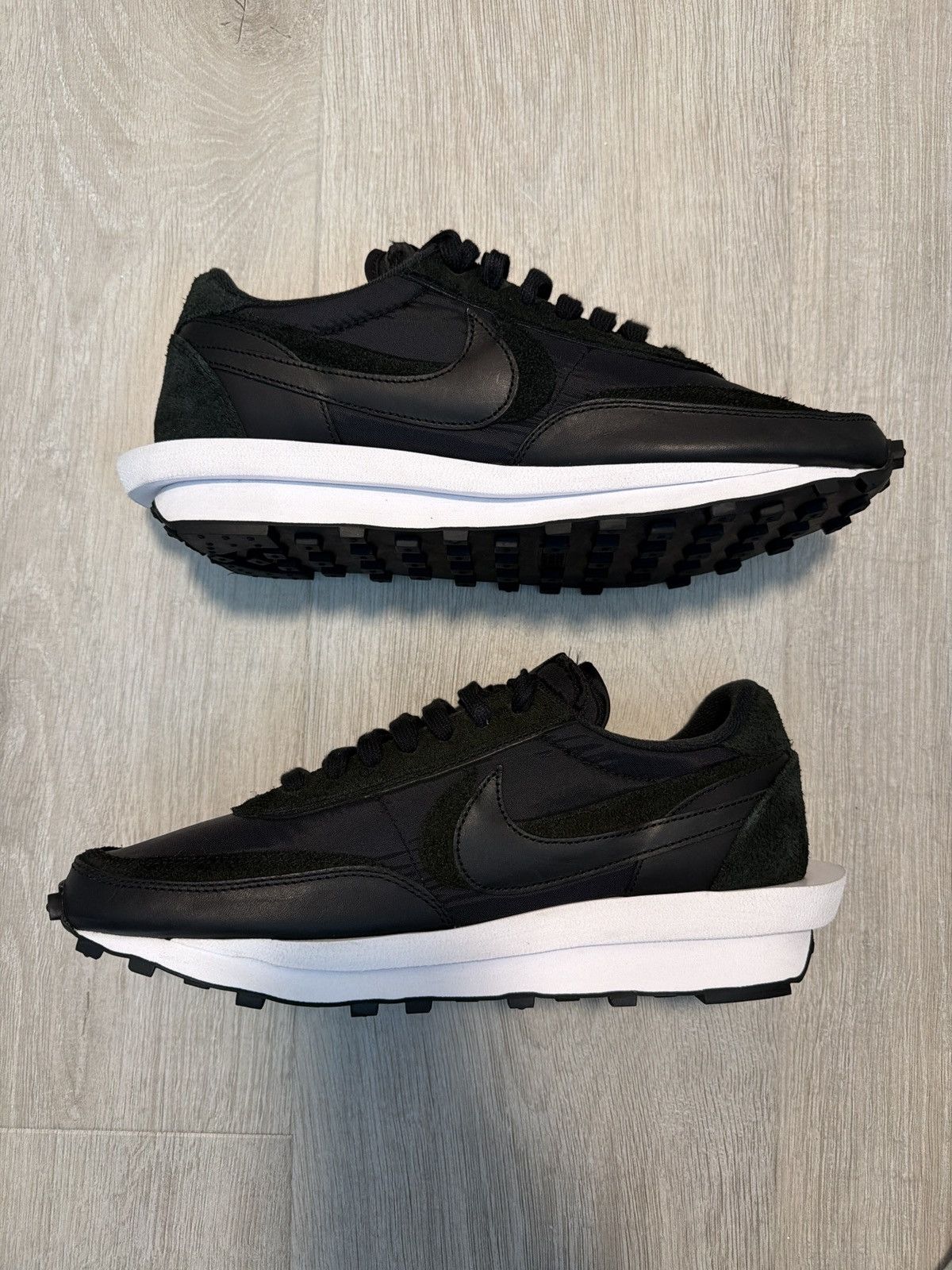 Nike sacai x Nike LDWaffle ‘Black Nylon’ Size US 13 / EU 46 - 3 Thumbnail