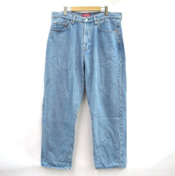 Coogi × Supreme Supreme x Coogi Baggy Jeans Blue SS23 Size 32 US