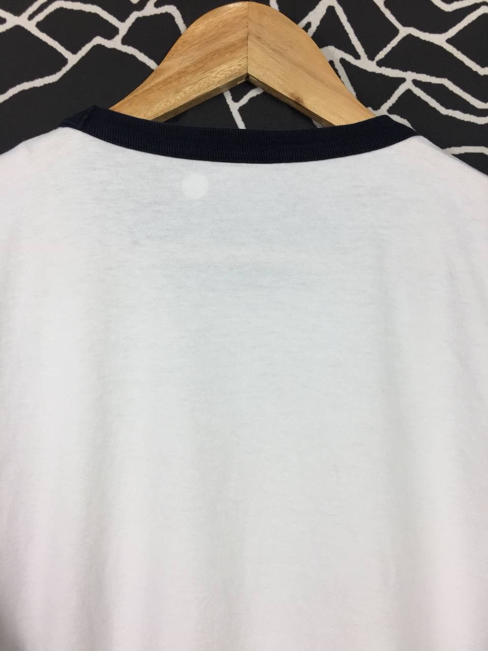 Vintage United Athle Urban Label My Hair Is Bad Wording Ringer Tee Size US XL / EU 56 / 4 - 8 Thumbnail
