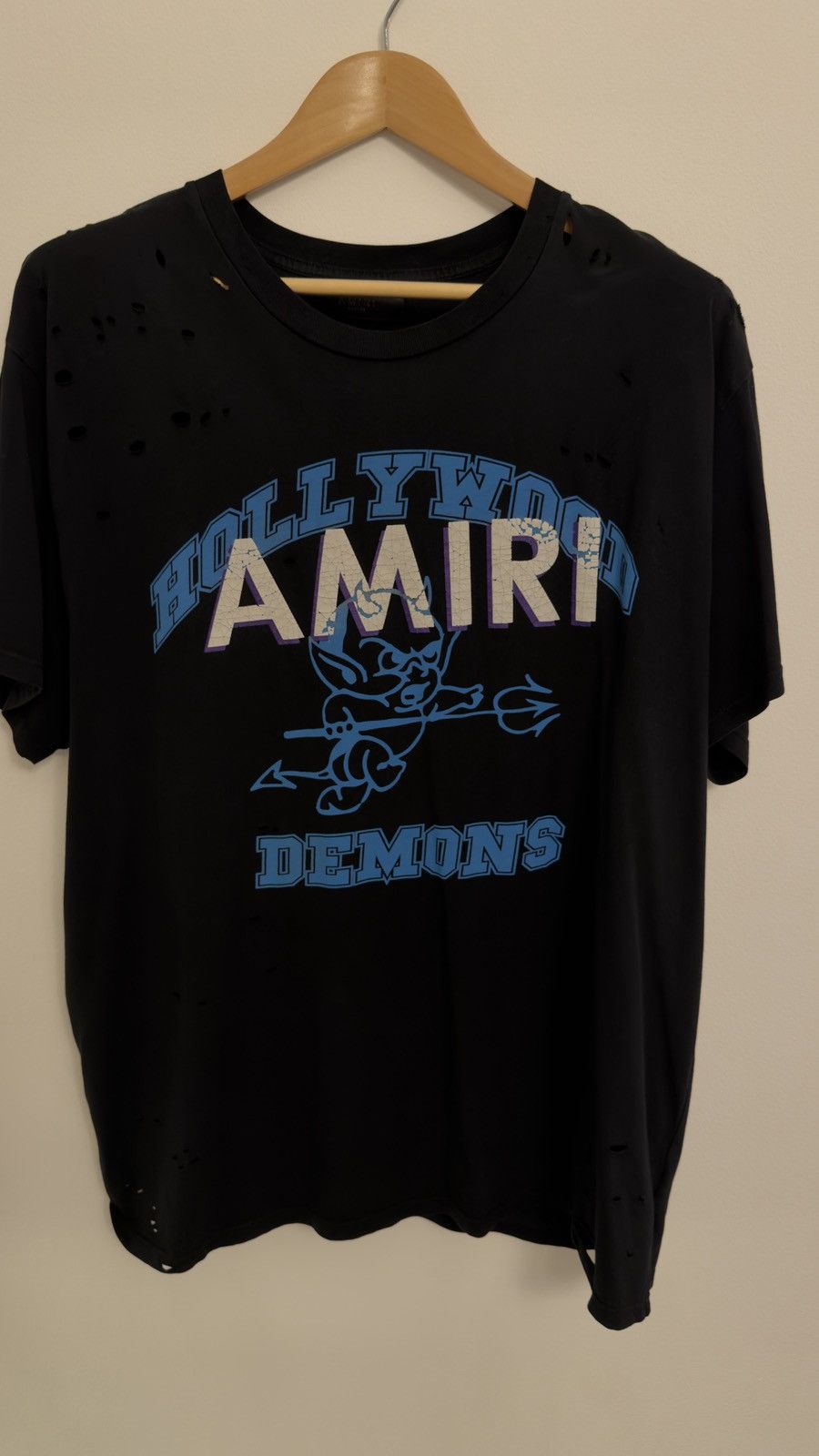 Amiri Amiri Hollywood Demons T-Shirt Size US XL / EU 56 / 4 - 1 Thumbnail