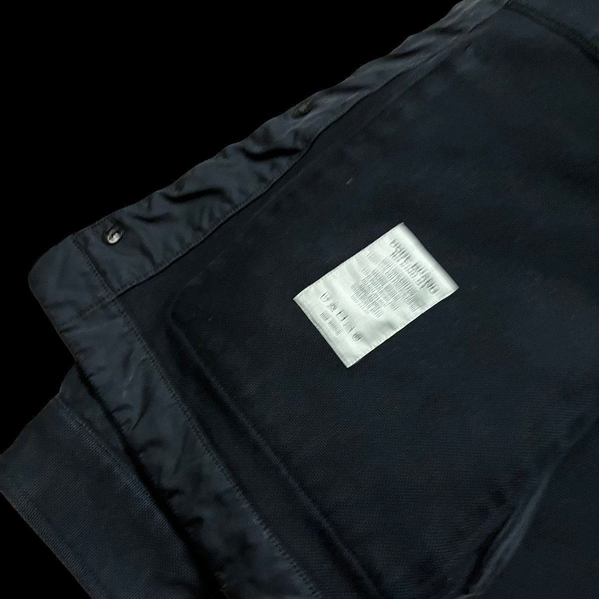 Japanese Brand Oobe Brand Black Chore Jacket Faded Size L Worn Used Size US L / EU 52-54 / 3 - 6 Thumbnail