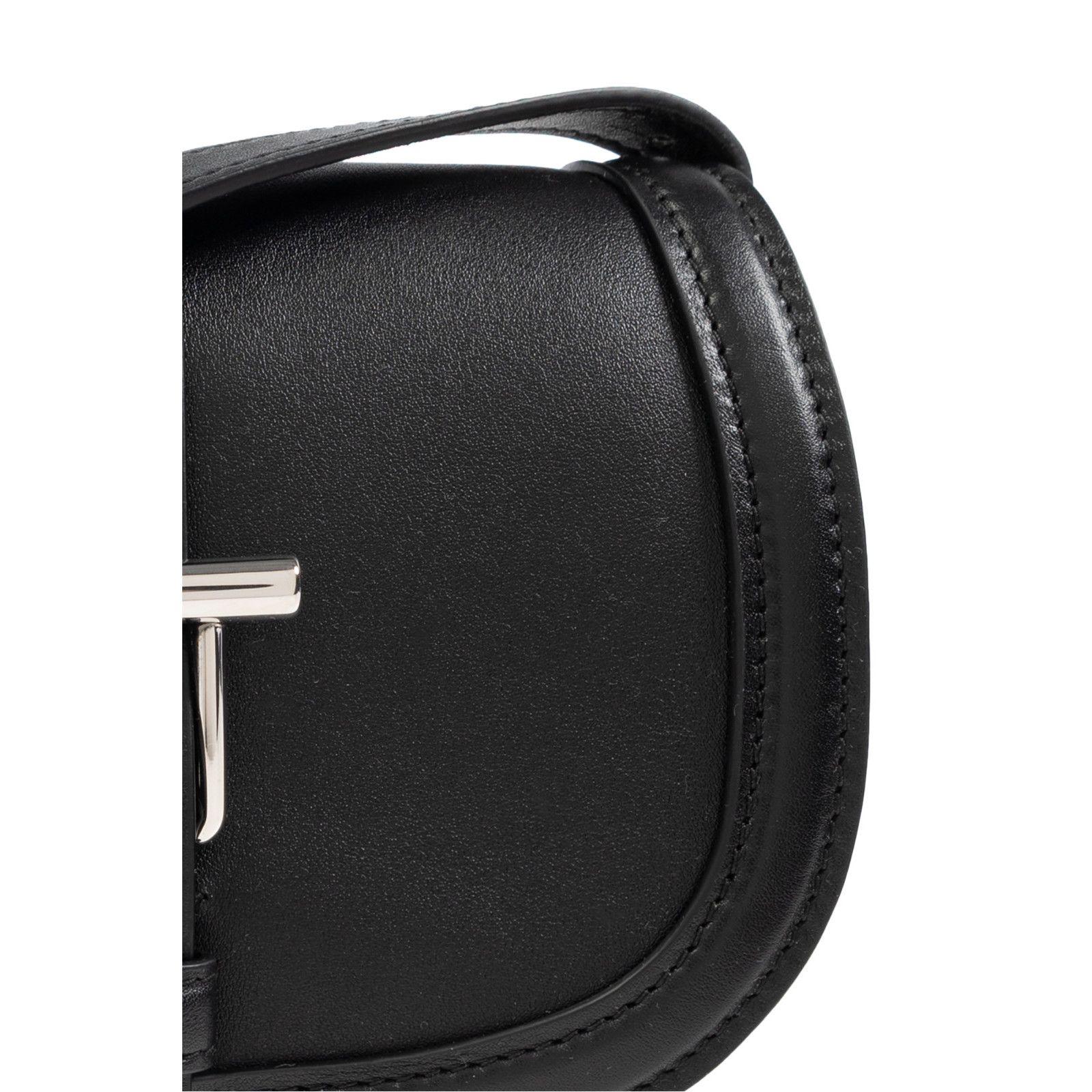 Alexander McQueen ALEXANDER MCQUEEN Mini T-Bar Satchel Black Leather Shoulder Size ONE SIZE - 4 Thumbnail