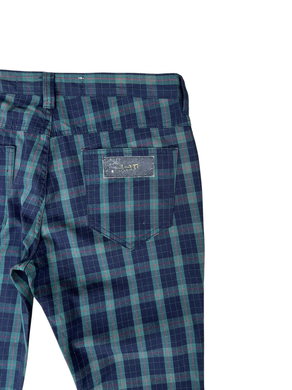 April 77 Vintage 2000s April 77 Joey Hi-Standard 1955 Check Pant Size US 31 - 8 Thumbnail