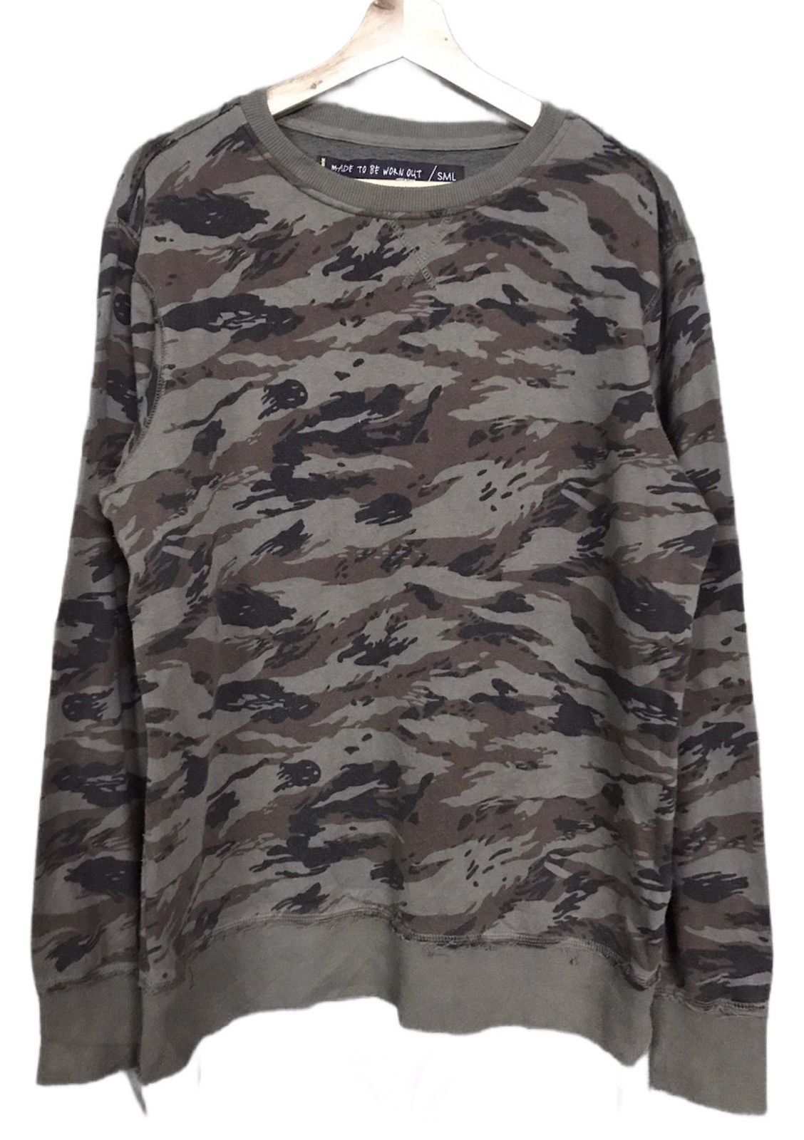 If Six Was Nine Camo Sweatshirt Crewneck Pullover Size US M / EU 48-50 / 2 - 1 Thumbnail