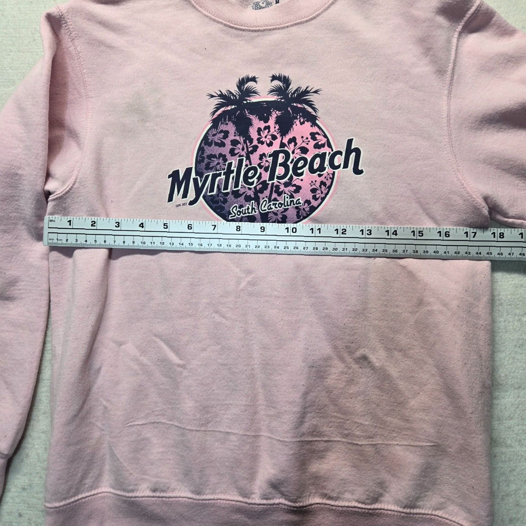 Fruit Of The Loom Fruit of the Loom Sweatshirt Women’s Size S Pink Knit Crew Neck Pullover Beach Theme All Seasons Brand New To You Size S / US 4 / IT 40 - 4 Thumbnail