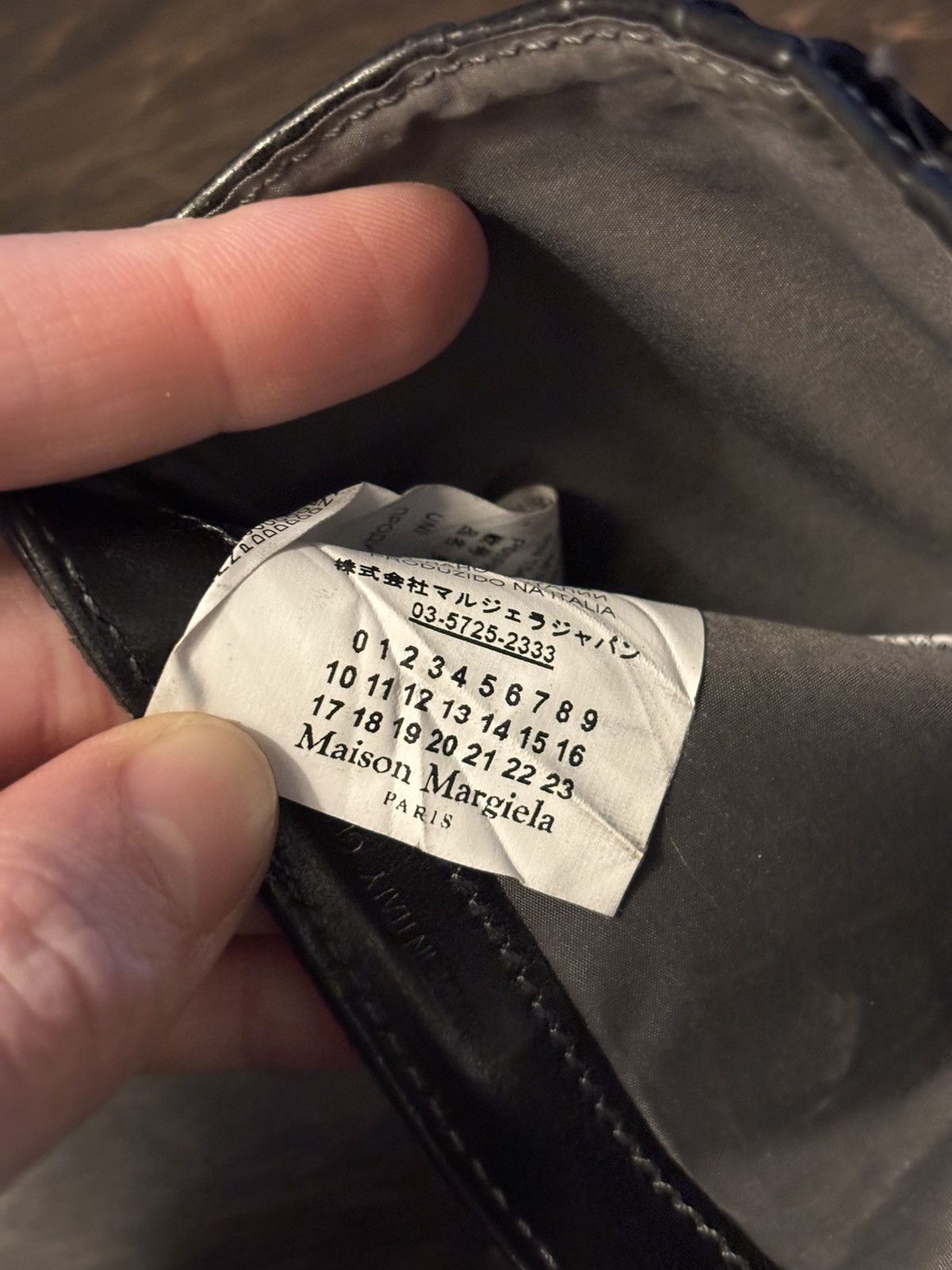 Maison Margiela Dark Grey Stitch Wallet Size ONE SIZE - 8 Thumbnail