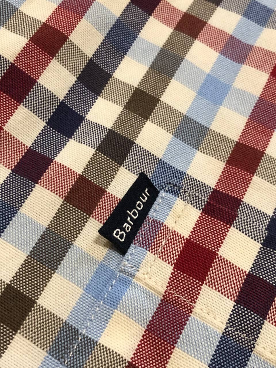Barbour Vintage Barbour logo print Shirt Y2K streetwear size L Size US L / EU 52-54 / 3 - 6 Thumbnail
