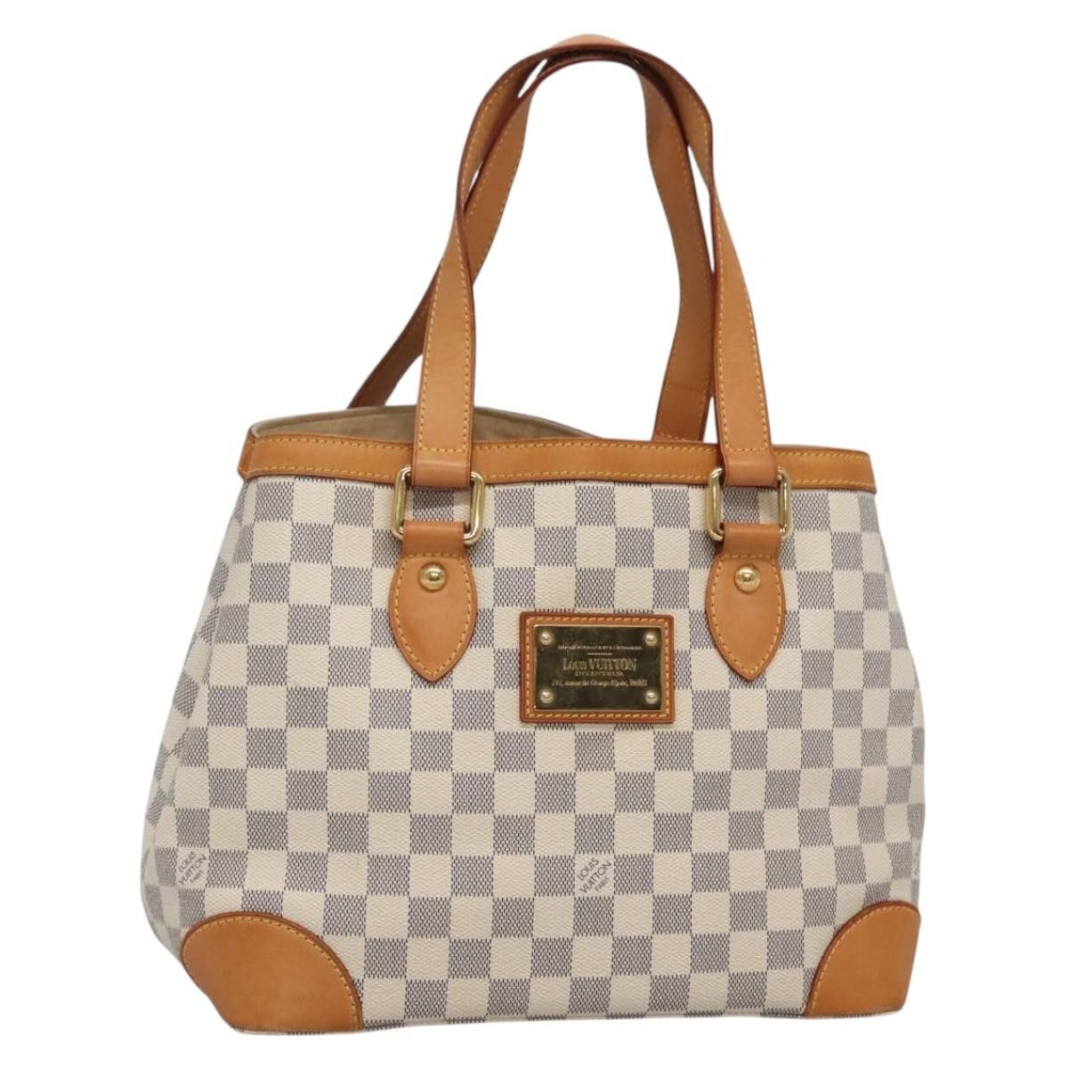 Louis Vuitton LOUIS VUITTON Damier Azur Hampstead PM Tote Bag N51207 Size ONE SIZE - 1 Thumbnail