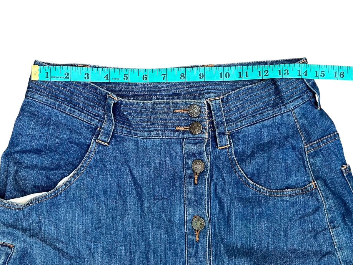 Issey Miyake Issey Miyake By Tsumori Chisato Drop Crotch Denim Pants Size US 28 / EU 44 - 18 Thumbnail