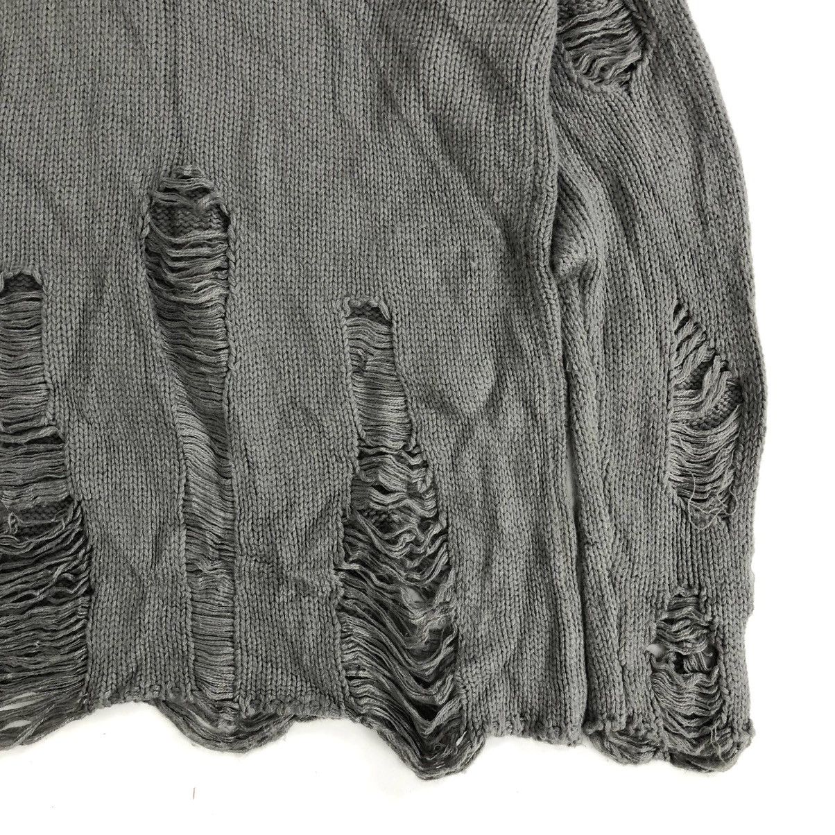If Six Was Nine × Japanese Brand × Le Grande Bleu (L.G.B.) 2000s Tie Card Log Destroyer Grunge Lgb Punk Style Knitted Size US M / EU 48-50 / 2 - 13 Thumbnail