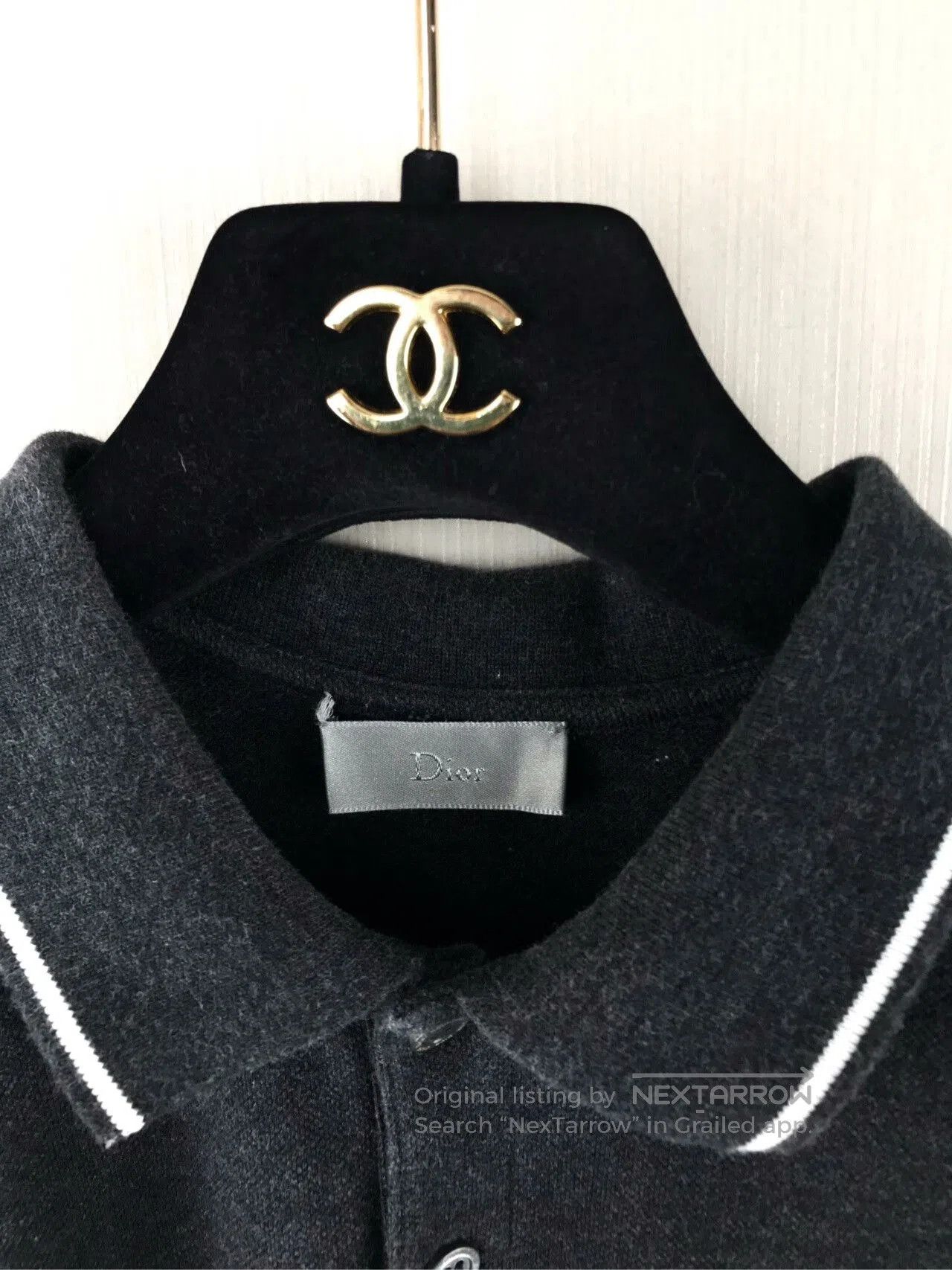 Dior Dior Wool Polo Shirt Size 48. Size US M / EU 48-50 / 2 - 3 Thumbnail