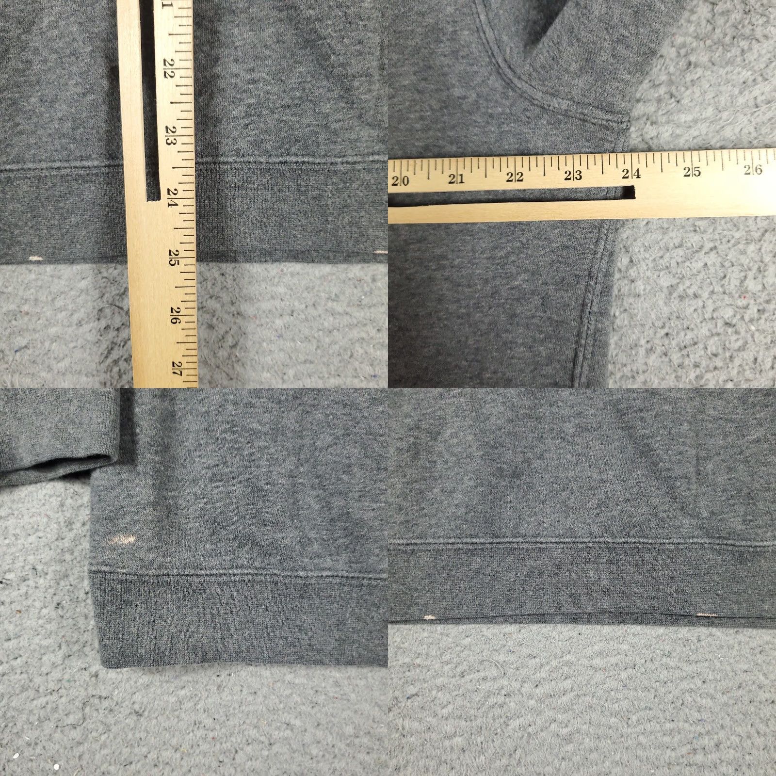 Nike Nike Sweater Mens Large Gray Swoosh Pullover Hoodie Sweatshirt * Size US L / EU 52-54 / 3 - 8 Thumbnail