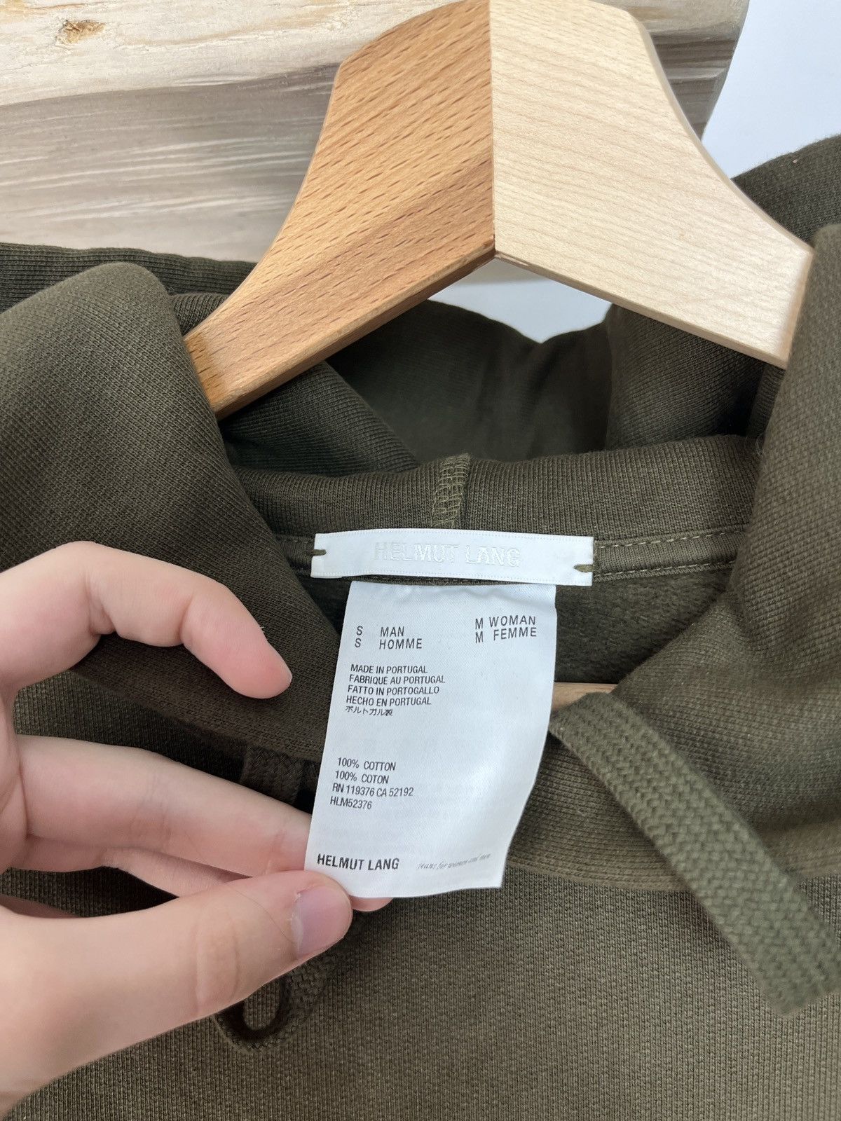 Helmut Lang Rare Helmut Lang Bondage Hoodie logo luxury avant garde hype Size US M / EU 48-50 / 2 - 7 Thumbnail