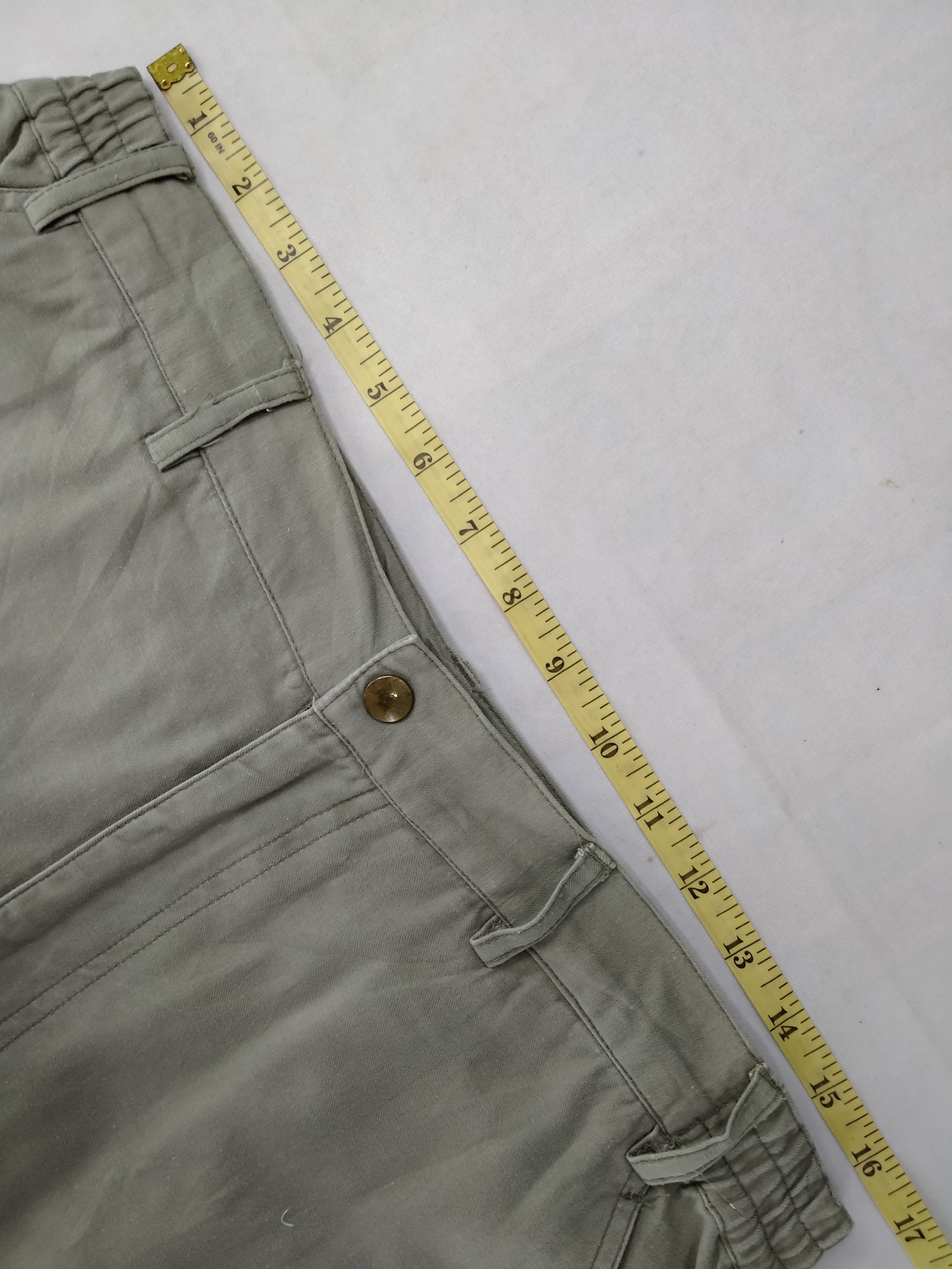 Japanese Brand Elastic/Drawstring Waist Japanese Brand Cargo 33x30 -CP087 Size US 33 - 7 Thumbnail