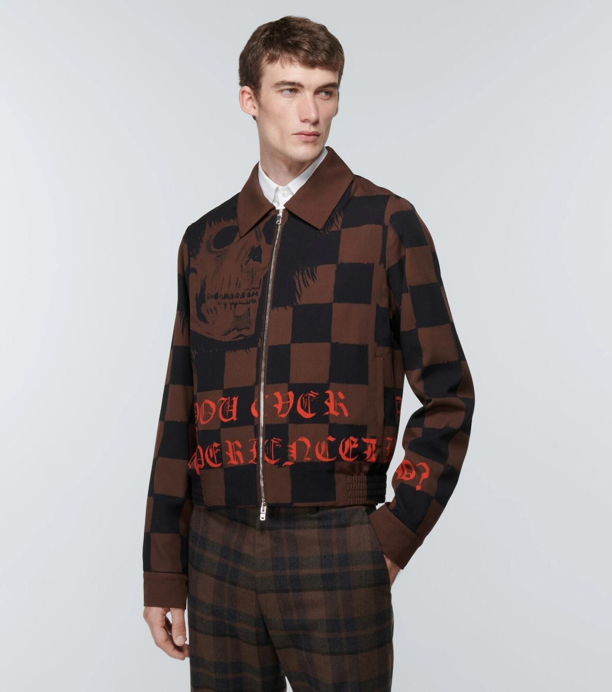 Amiri o1y0525 Jacket in Chocolate Brown/Black Size US L / EU 52-54 / 3 - 3 Thumbnail