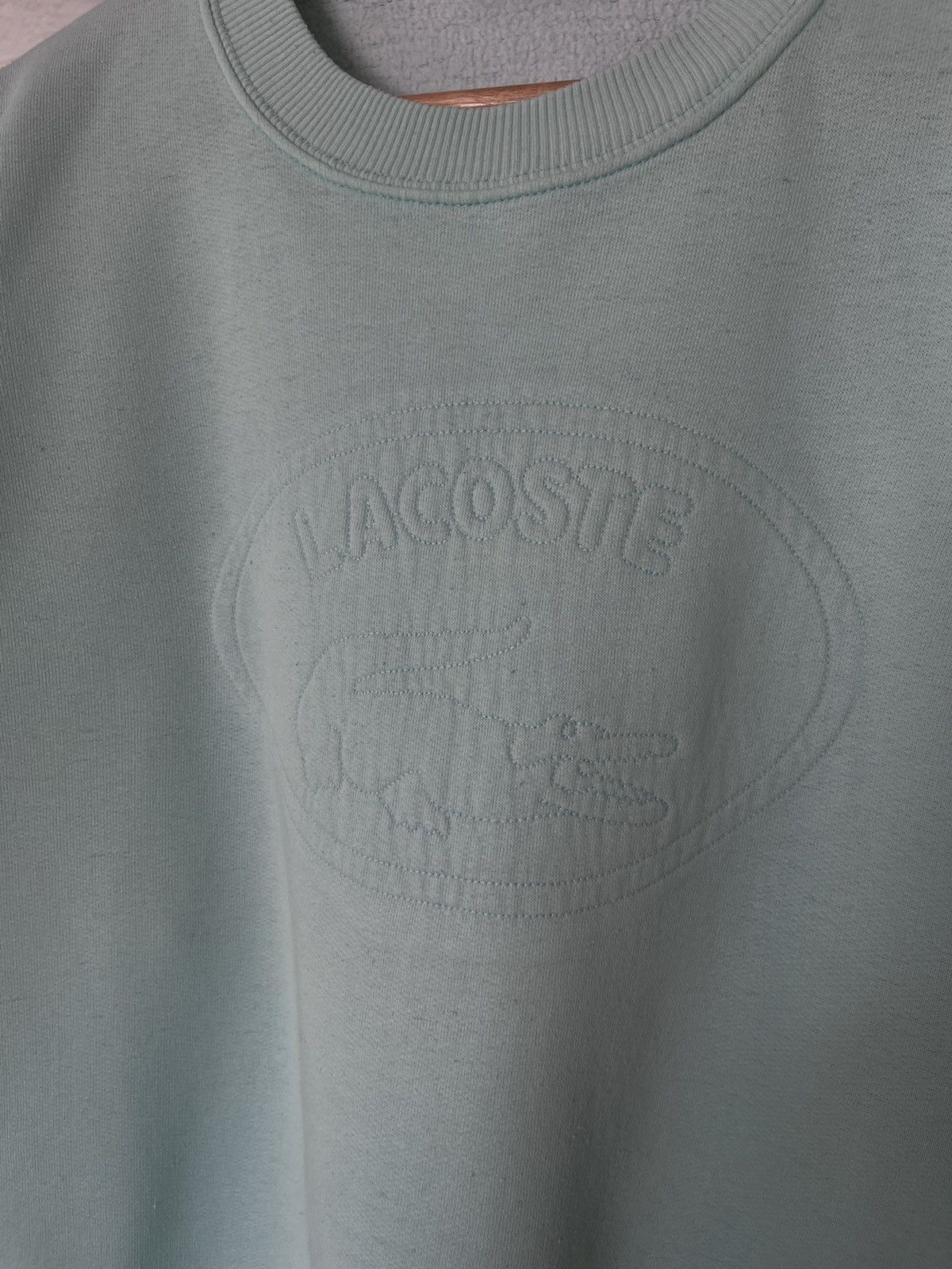 Lacoste Vintage Lacoste SUPREME Style Crewneck Sweatshirt Size US L / EU 52-54 / 3 - 5 Thumbnail