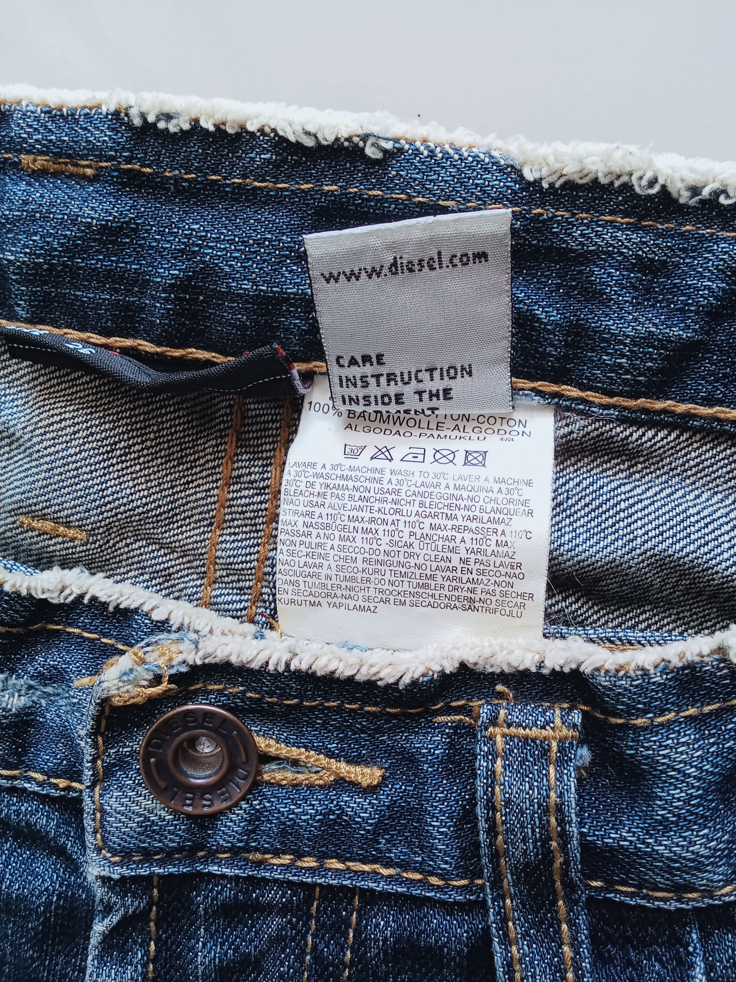 Diesel × Final Home × Vintage Vintage jens Size 26" / US 2 / IT 38 - 6 Thumbnail