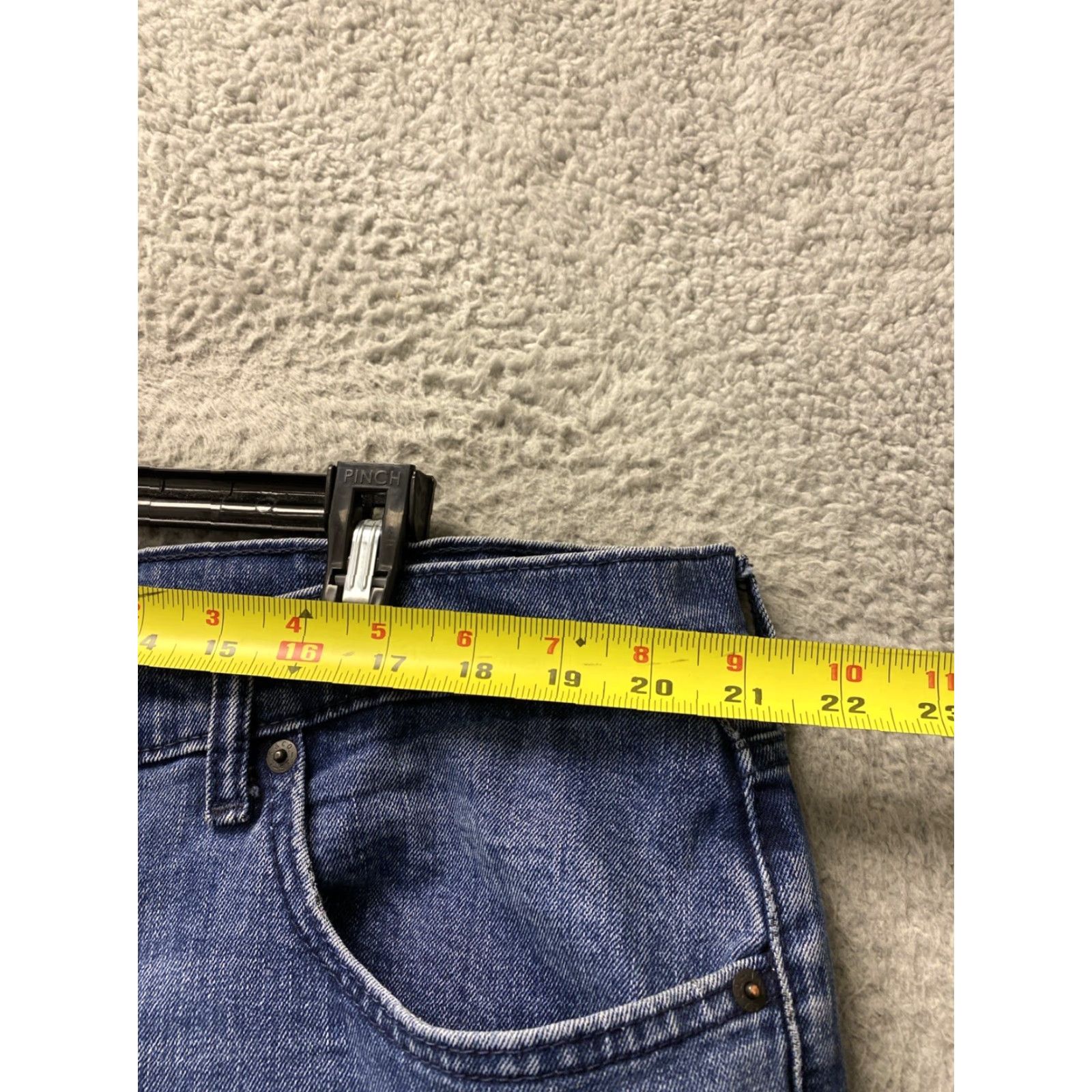 Denime VINTAGE Levi Strauss 550 Denim Jeans Men 42x30 Straight Big & Tall Blue Comfort Jeans Mens 42x30 Size US 42 / EU 58 - 4 Thumbnail