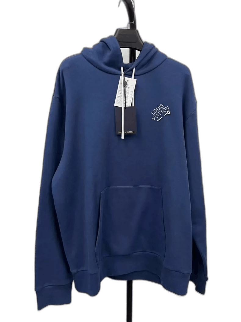 Louis Vuitton Louis Vuitton Logo Print Hoodie-yf Size US XL / EU 56 / 4 - 1 Thumbnail