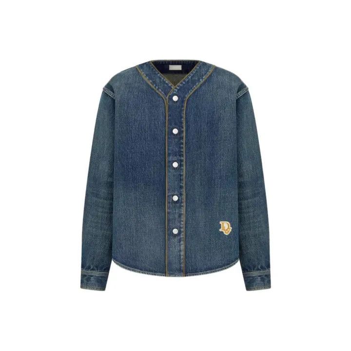 Dior Dior x Denim Tears SS23 Logo Jacket 0079 Size US L / EU 52-54 / 3 - 1 Thumbnail