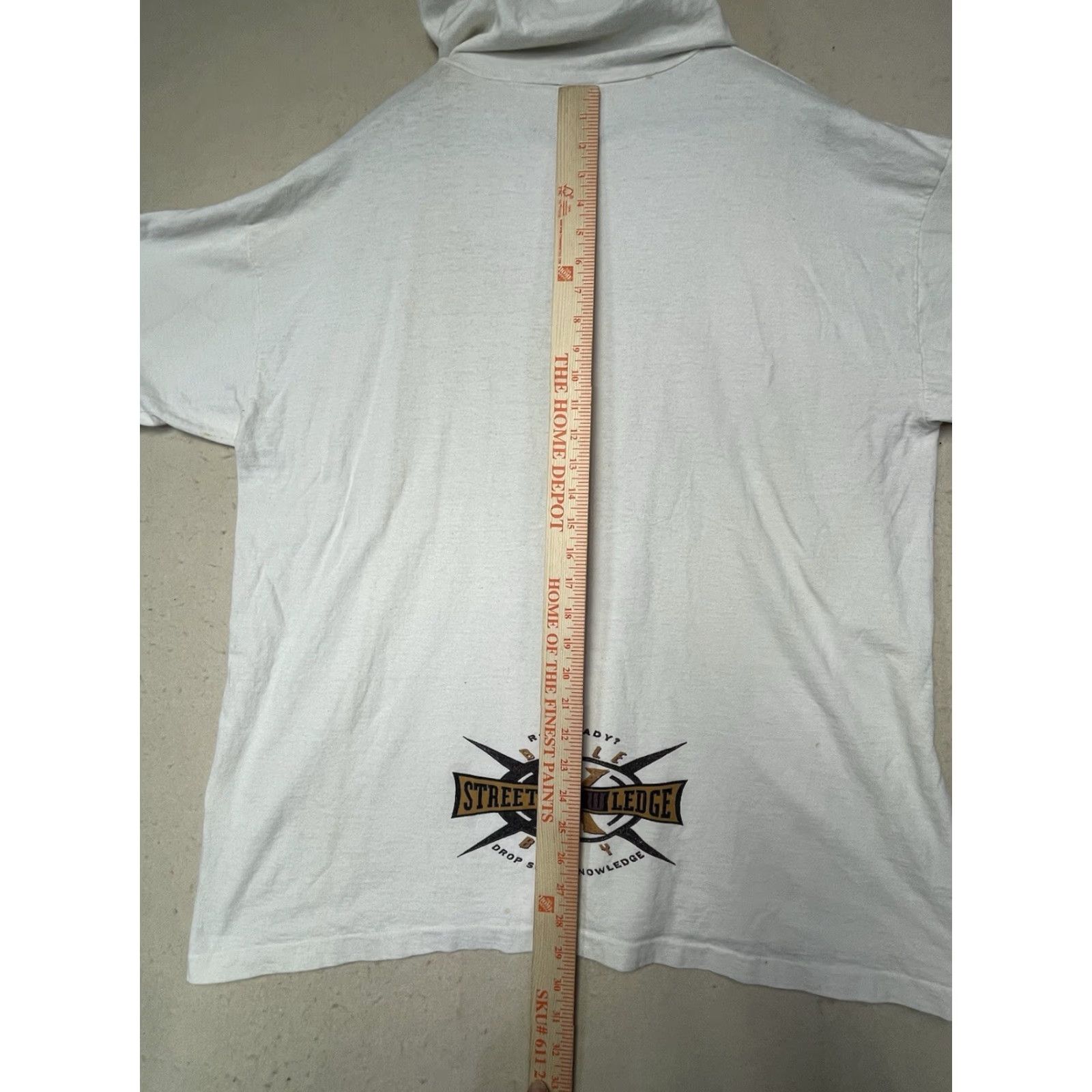Bugle Boy VINTAGE Bugle Boy Hoodie T-Shirt White One Size USA Men Boys Womens? Size US M / EU 48-50 / 2 - 4 Thumbnail