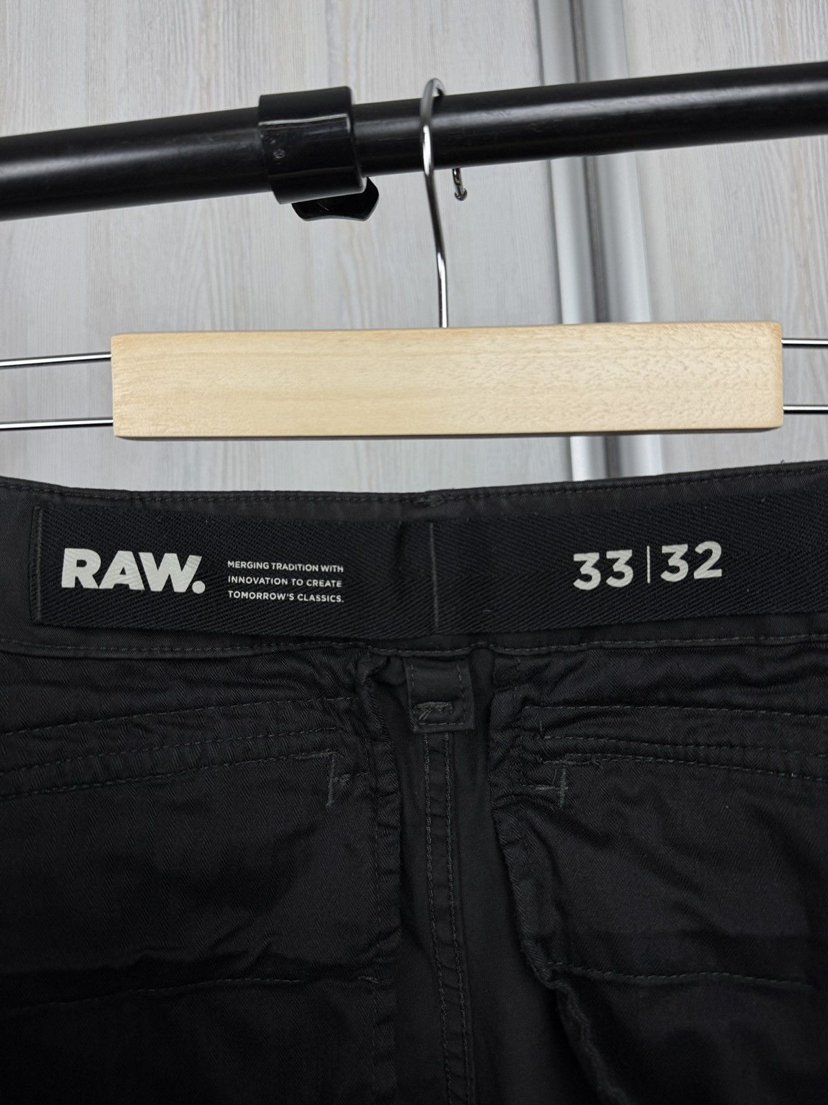G-Star G-Star Raw Rovic Zip 3D Straight Tapered Grey Cargo pants Size US 33 - 11 Thumbnail