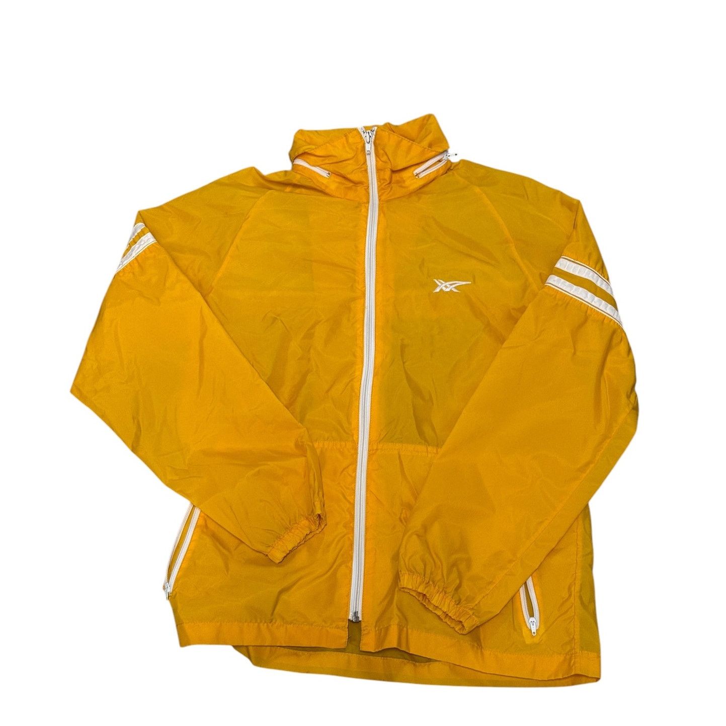 Asics VTG Asics Tiger Full Zip Nylon Windbreaker W/ Zip Away Hood Size US M / EU 48-50 / 2 - 1 Thumbnail