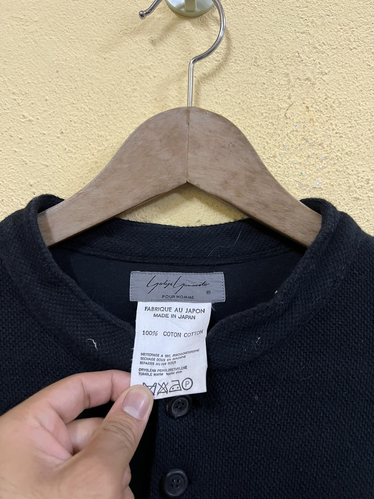 Designer × Yohji Yamamoto YOHJI YAMAMOTO LONG SLEEVED SHIRT Size US XL / EU 56 / 4 - 2 Thumbnail