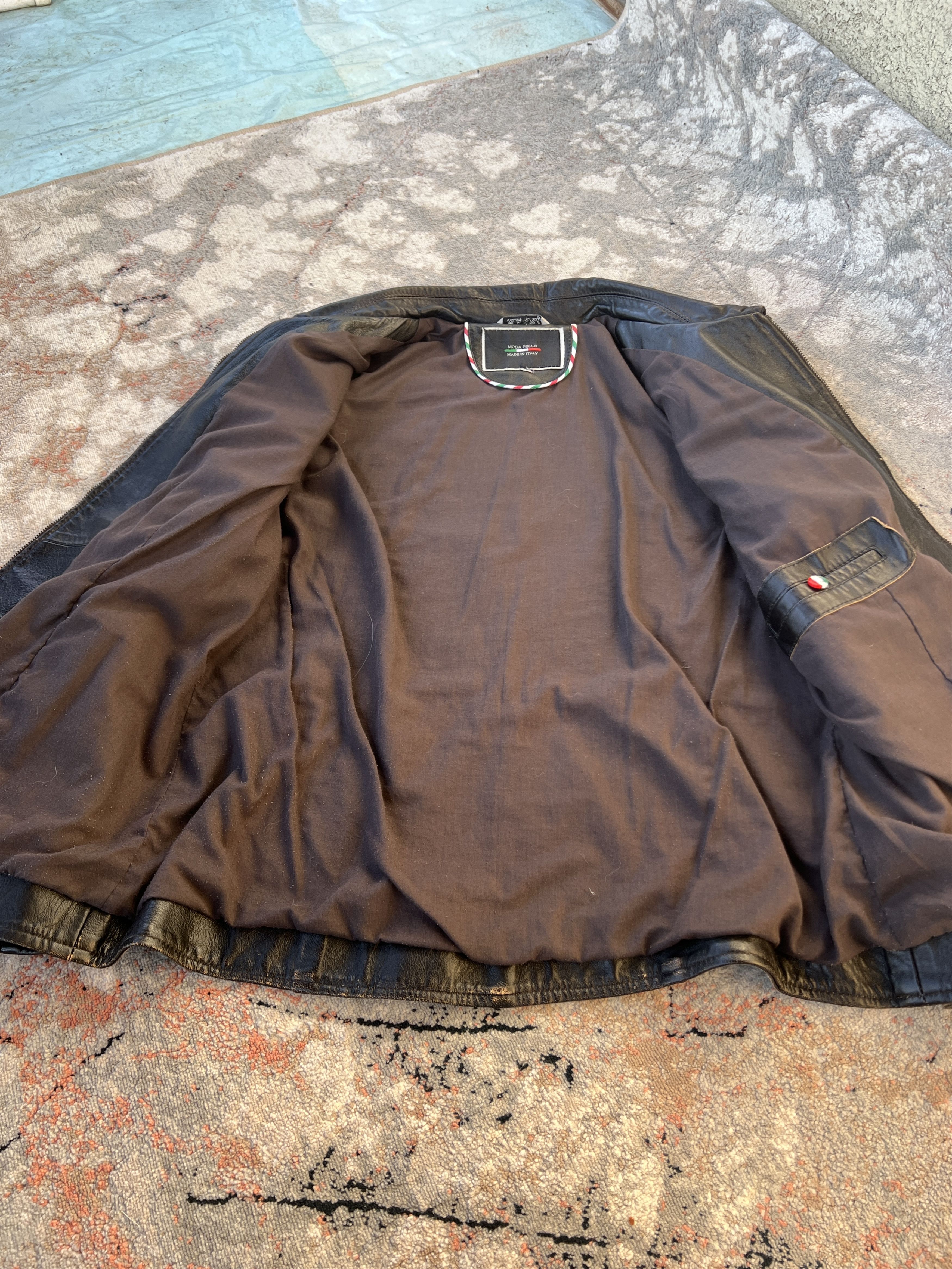 Vintage Moda Pelle Vintage Leather Jacket Size L / US 10 / IT 46 - 7 Thumbnail
