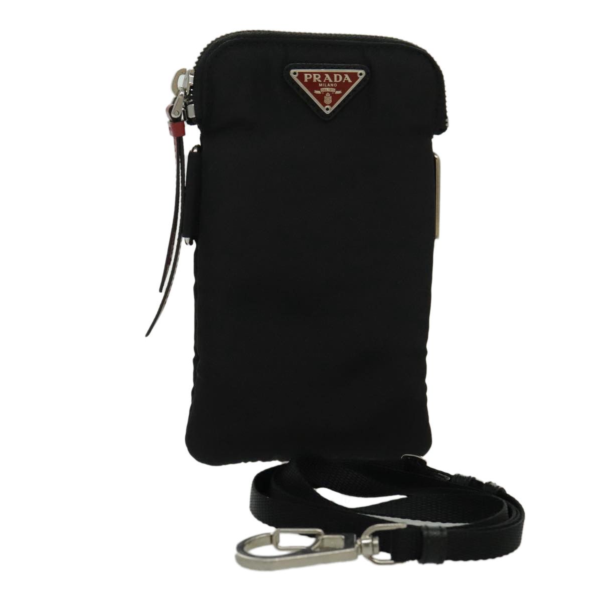 Prada Black Synthetic Clutch Bag (Pre-Owned) Size ONE SIZE - 1 Thumbnail