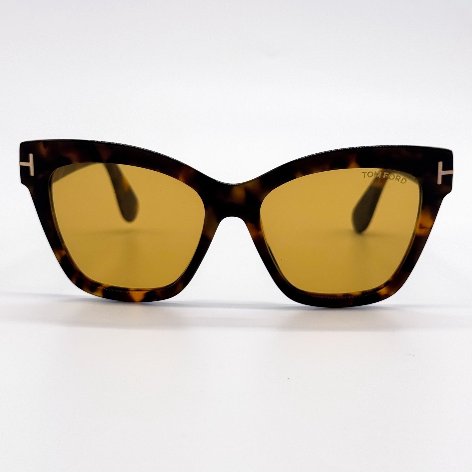 Tom Ford NEW TOM FORD ELVIRA SUNGLASSES TF1217 52E HAVANA FT1217 Size ONE SIZE - 4 Thumbnail
