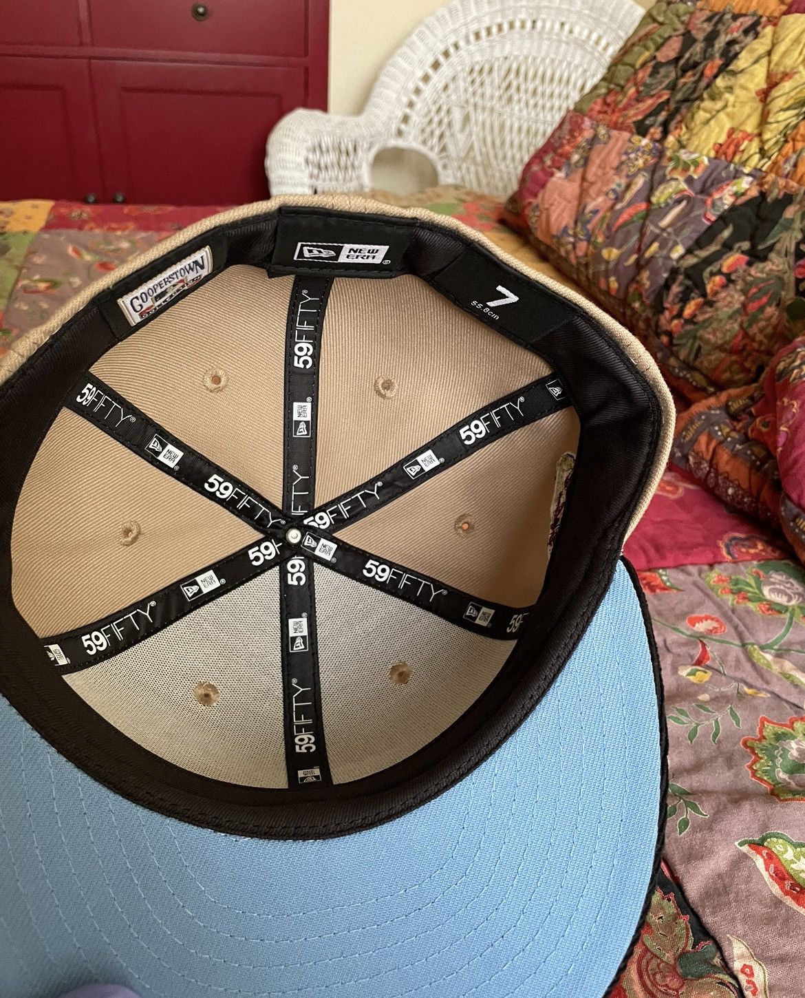 New Era Khaki Diamondbacks New Era Fitted Size 7 Size ONE SIZE - 3 Thumbnail