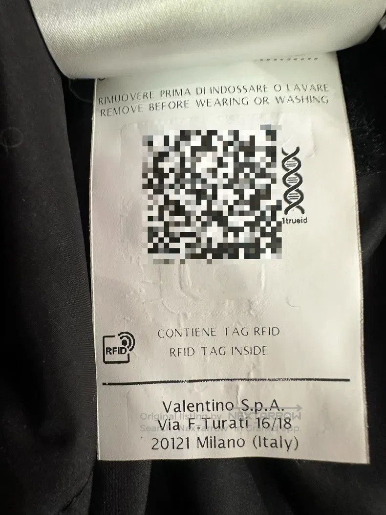 Other Valentino Metal willow stud black goose down down jacket Size US M / EU 48-50 / 2 - 9 Thumbnail
