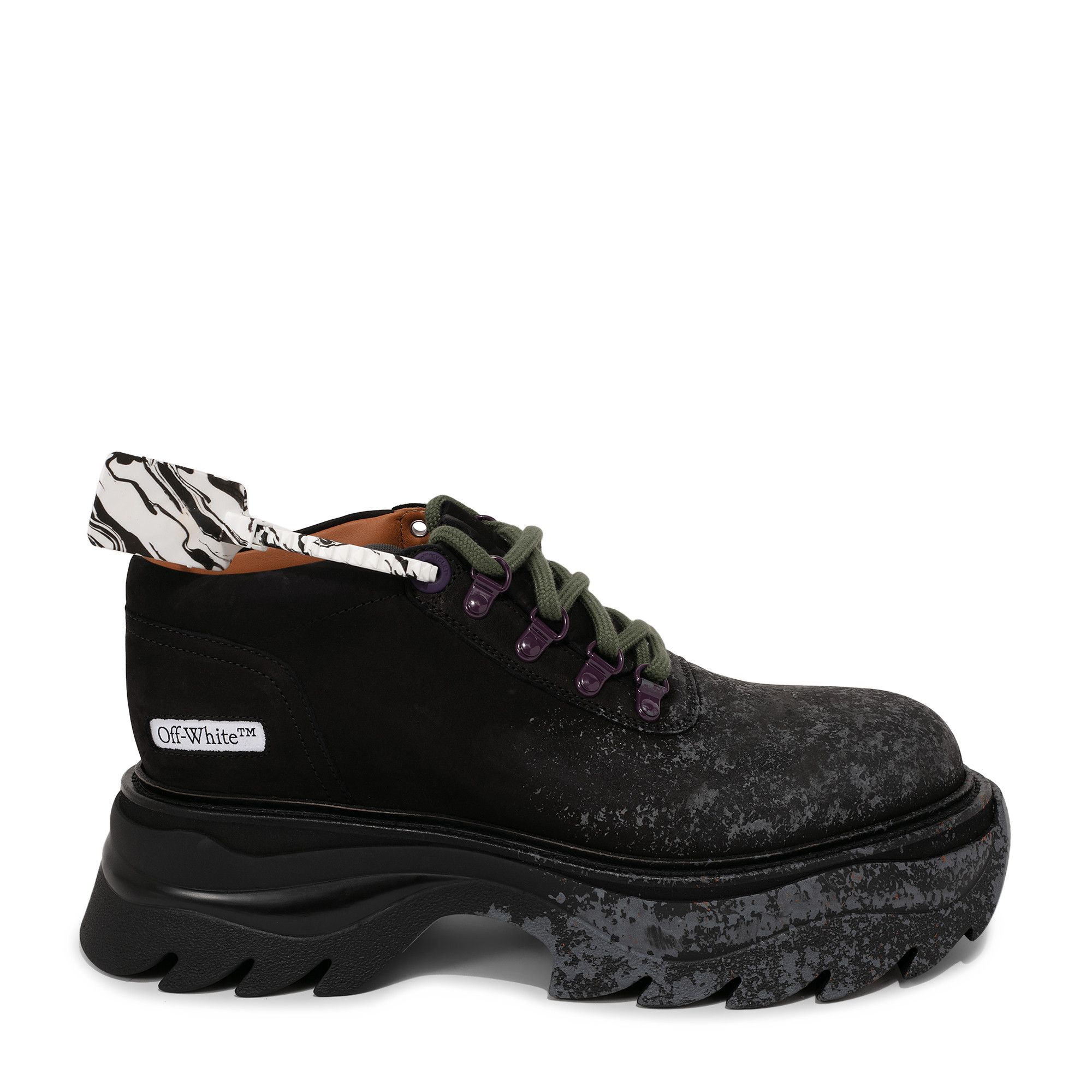Off-White Off White Exploration Motor Ankle Boots in Black | Grailed
