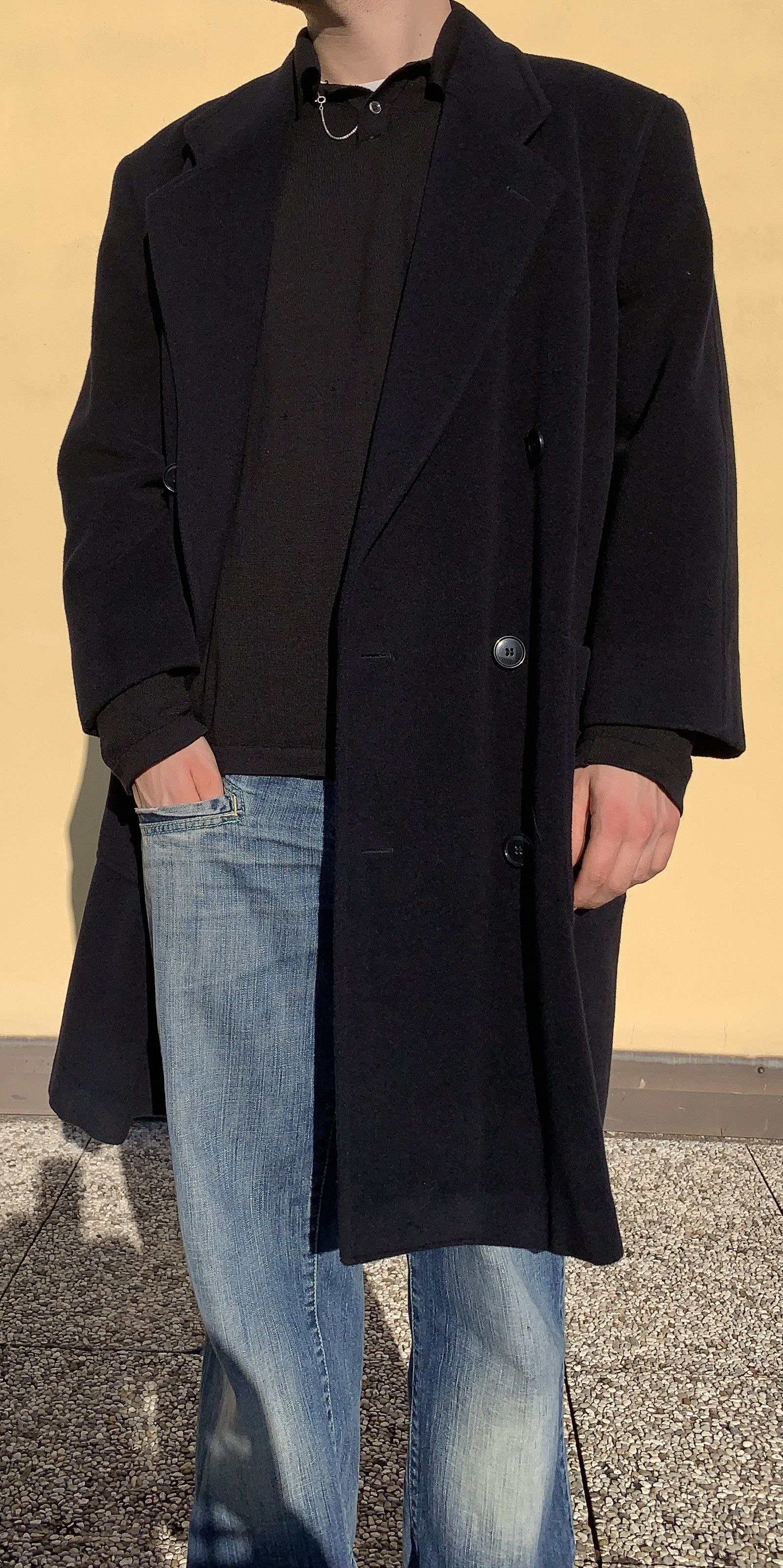 Giorgio Armani Giorgio Armani Double-Breasted Coat - Size 52 IT/ US L Size US L / EU 52-54 / 3 - 12 Thumbnail