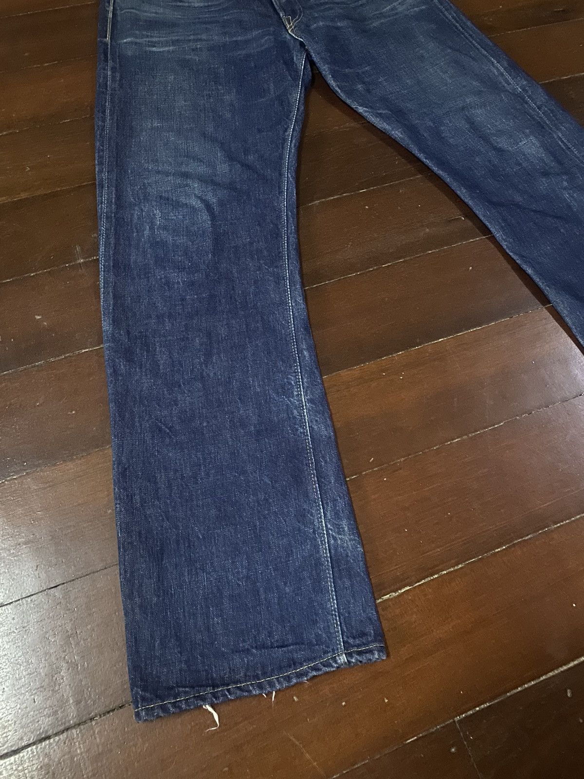 Warehouse Warehouse 1003XX Jeans Buffalo Patch Vintage Distressed B-1 Size US 34 / EU 50 - 11 Thumbnail