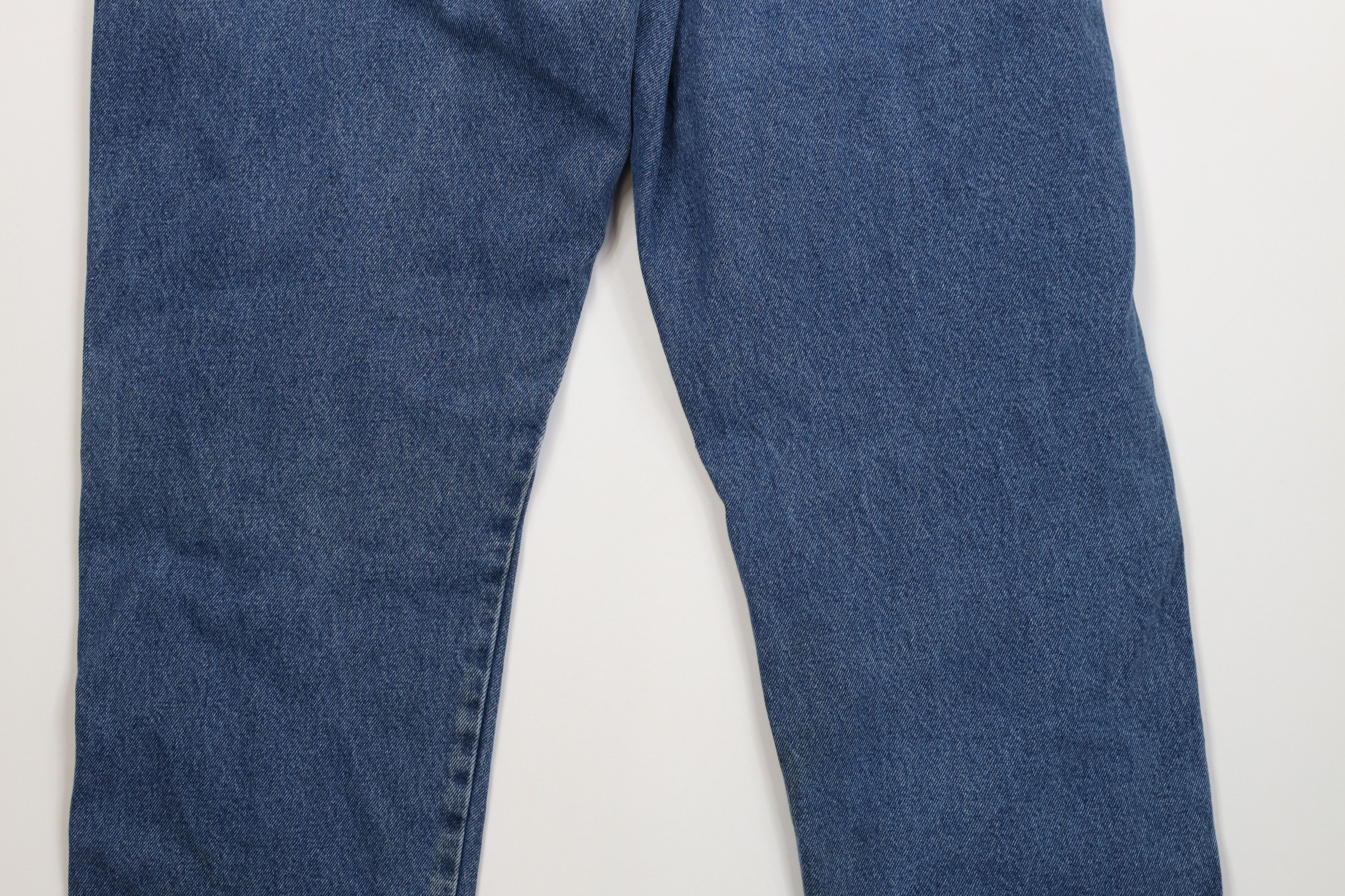 Cabelas Vintage Cabelas Flannel Lined Relaxed Fit Denim Jeans Blue Size US 38 / EU 54 - 13 Thumbnail