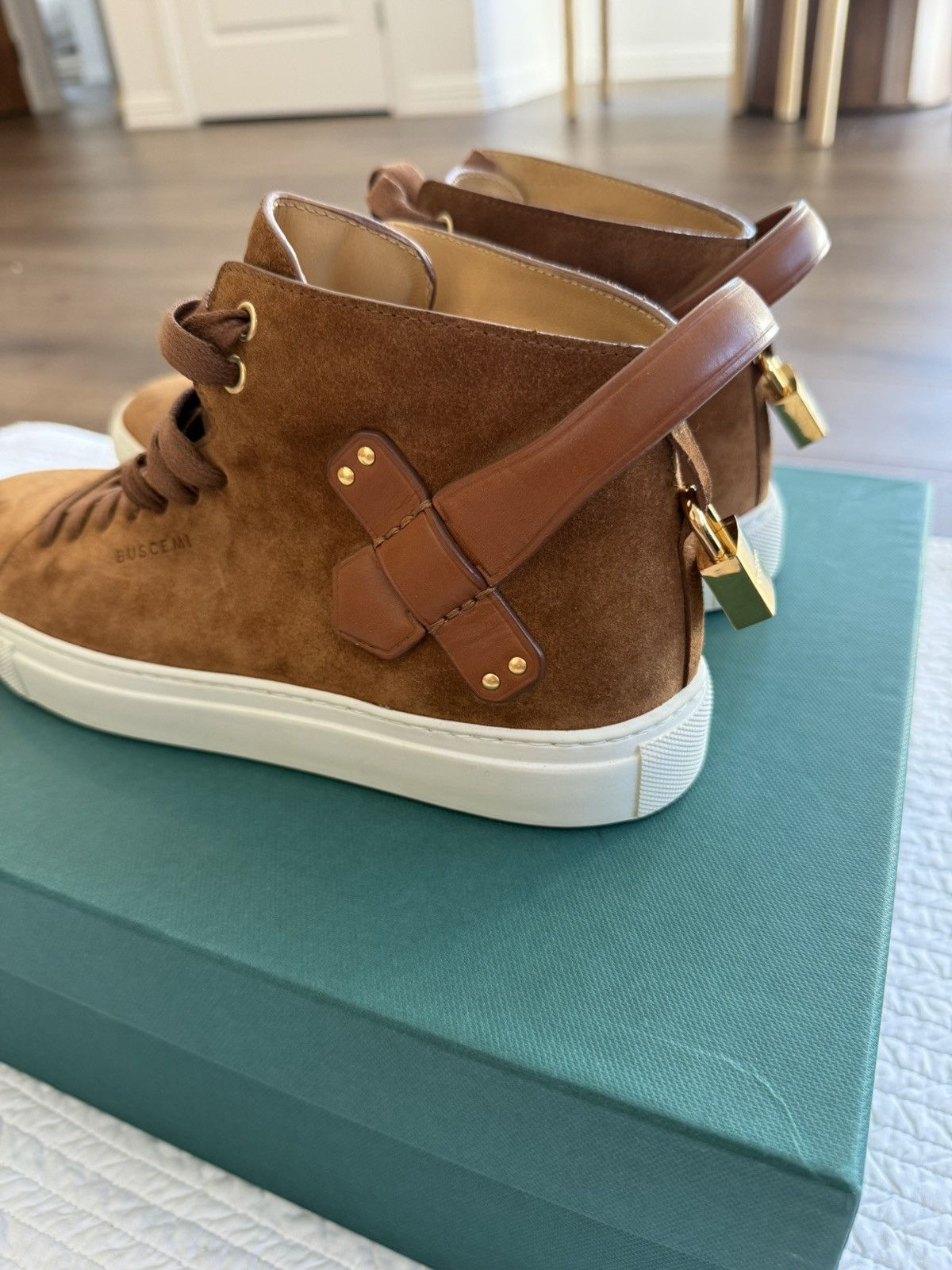Buscemi Vintage Buscemi High Top Sneakers Size US 9 / EU 42 - 4 Thumbnail