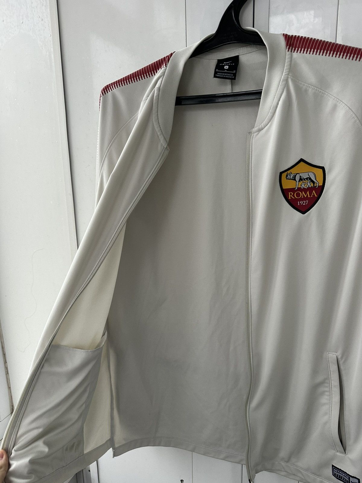 Nike Vintage Nike Roma Club Zip Jacket Size US M / EU 48-50 / 2 - 13 Thumbnail