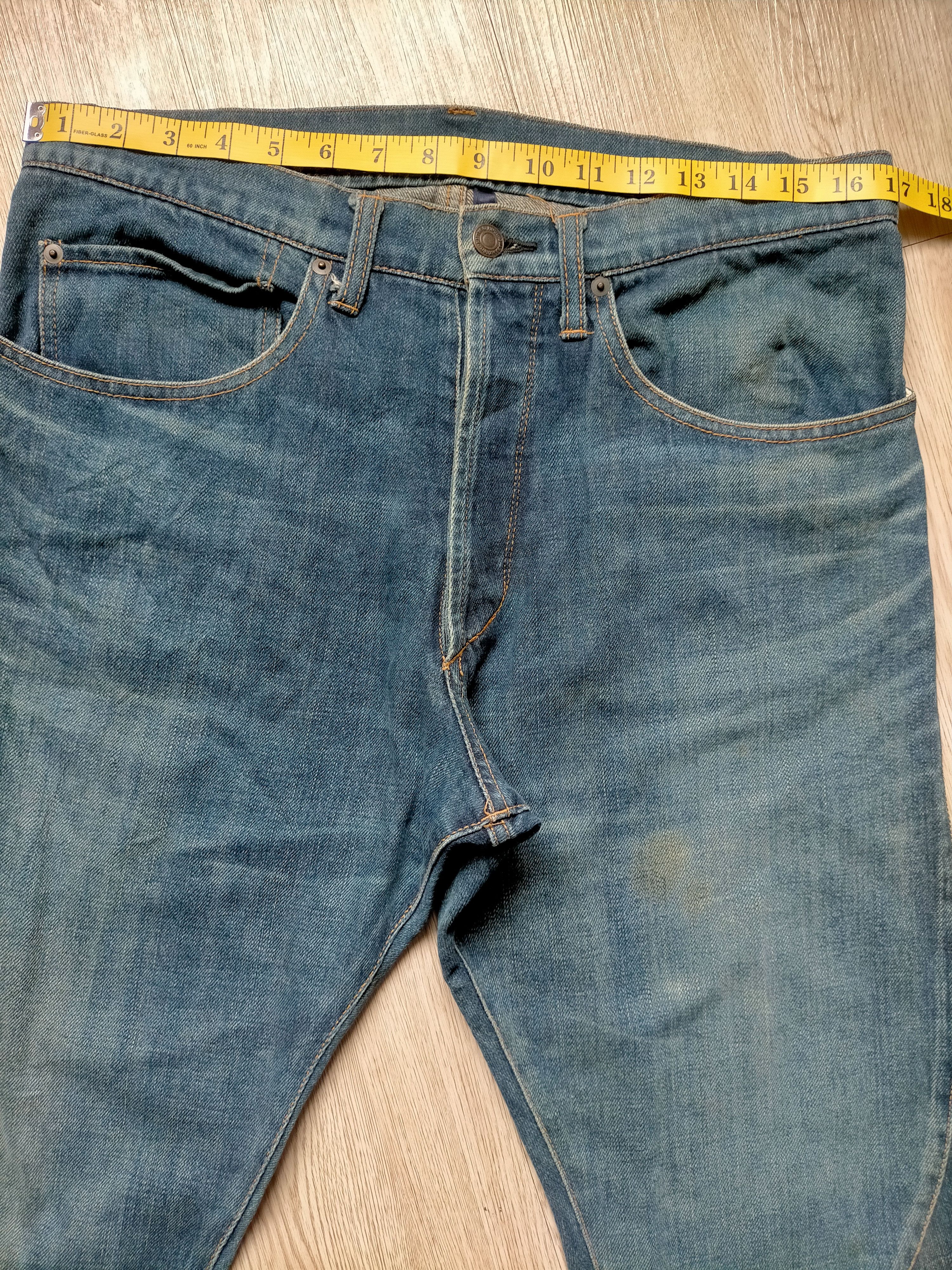 CABANE de ZUCCa CABANE de ZUCCa Single Pocket Denim Pants Jeans Size US 33 - 23 Thumbnail