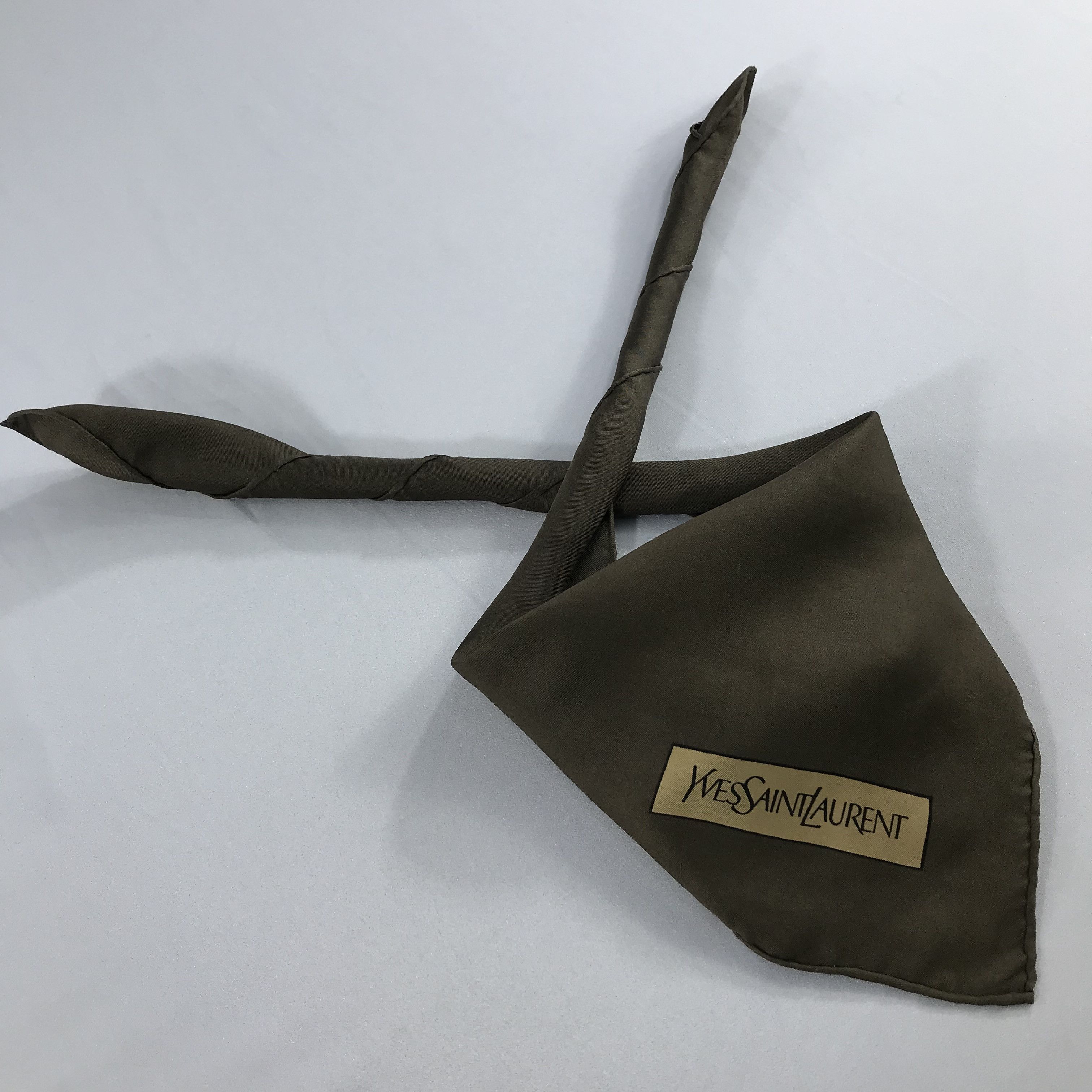 Vintage × Yves Saint Laurent Yves Saint Laurent Bandana / Handkerchief/Neckerchief -S2281 Size ONE SIZE - 4 Thumbnail