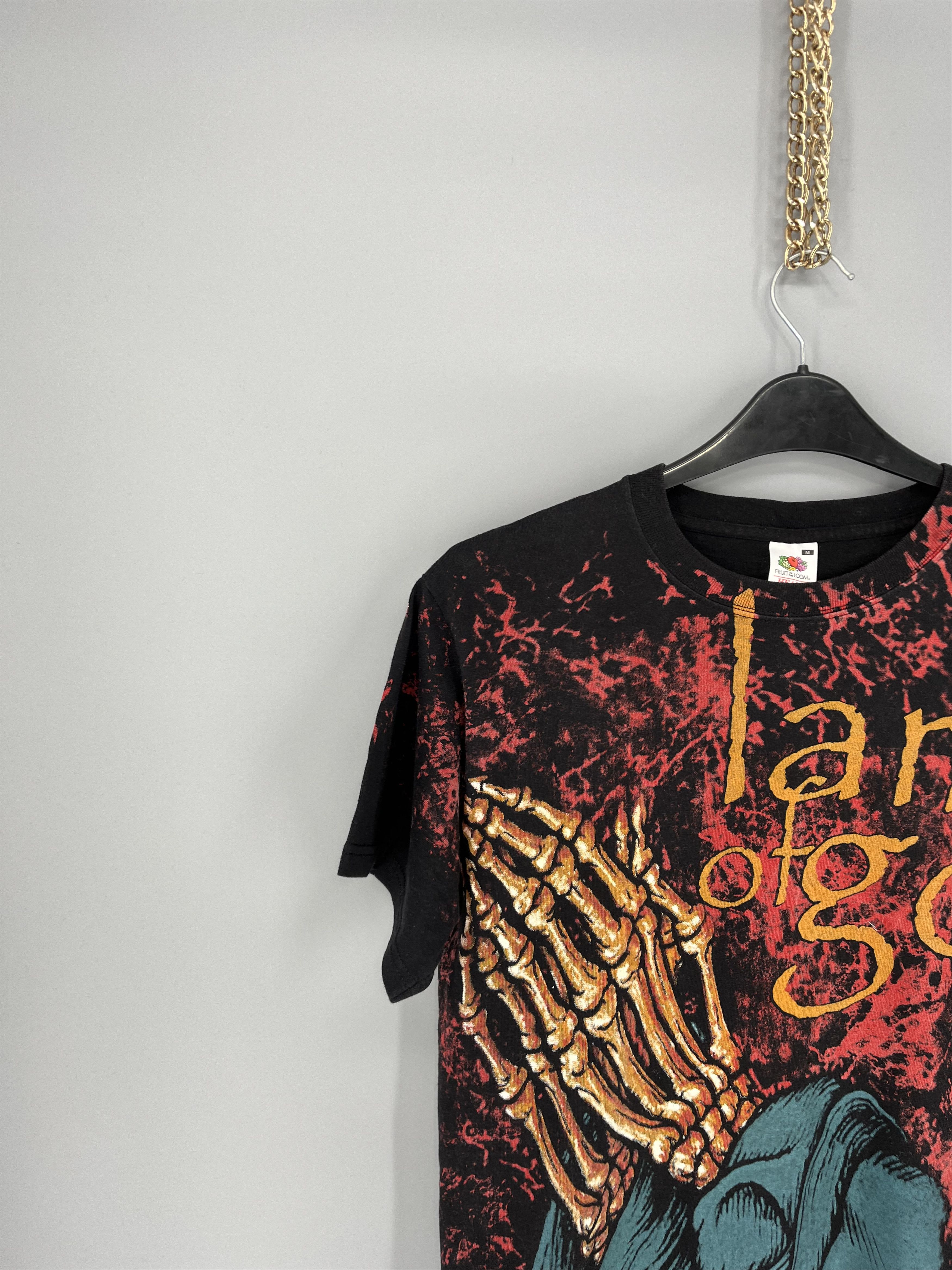 Band Tees Vintage Lamb Of God Bootleg Tshirt Tee Horror Face Size US M / EU 48-50 / 2 - 3 Thumbnail