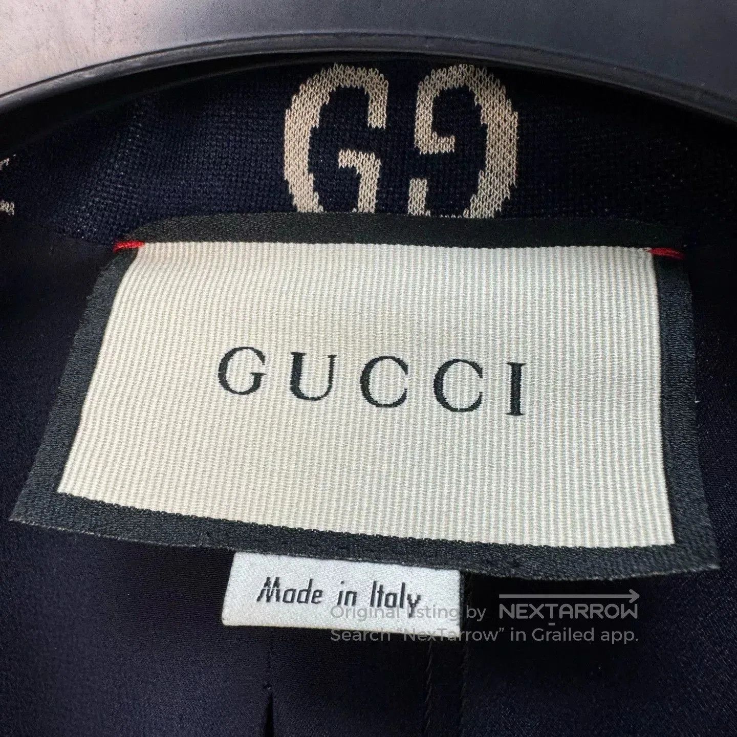 Gucci gucci monogram print blazer with red accents. Size US S / EU 44-46 / 1 - 4 Thumbnail