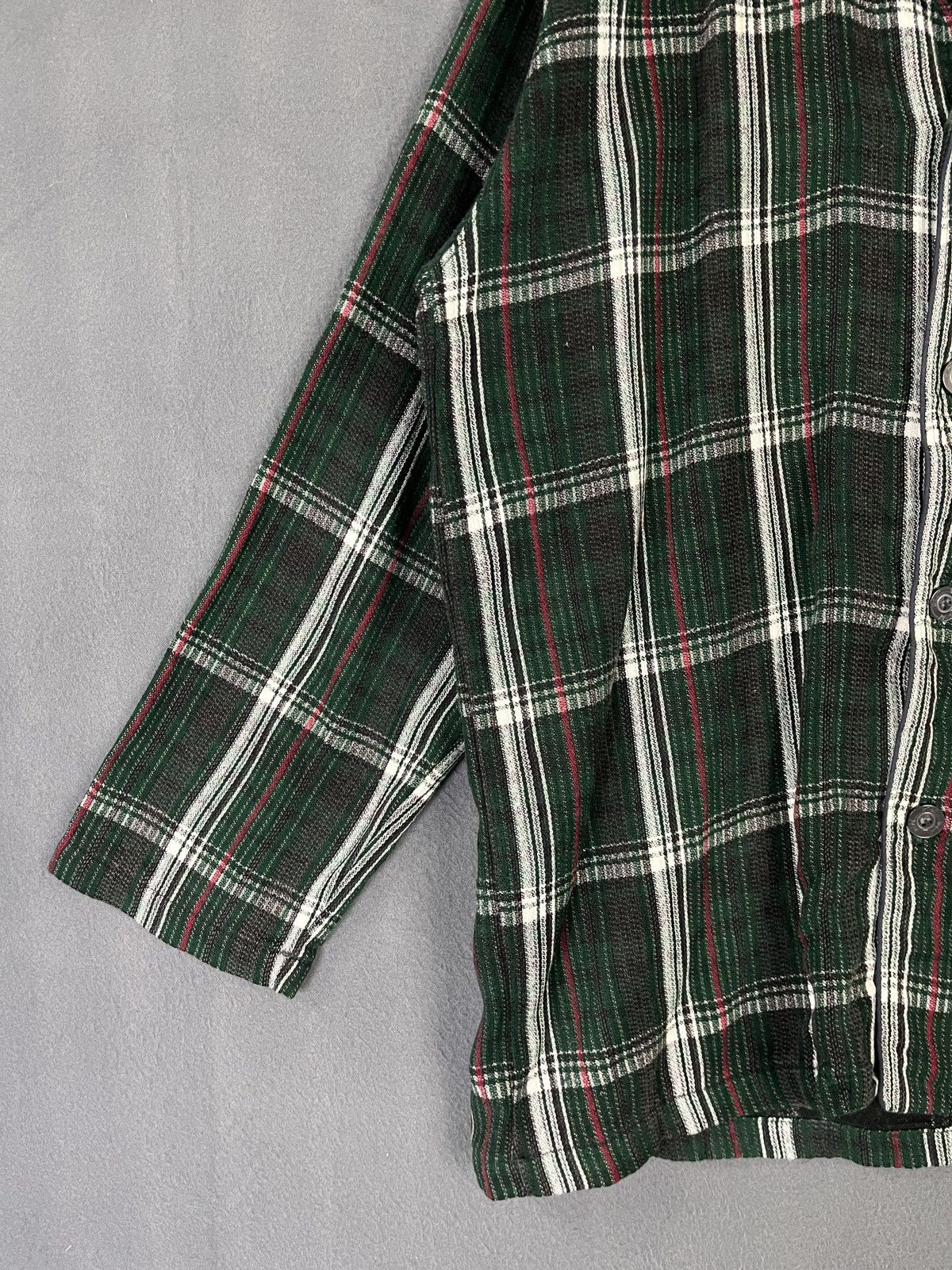 Pierre Balmain × Vintage Vent Vert Pierre Balmain Paris Plaid Shirt Size US M / EU 48-50 / 2 - 4 Thumbnail