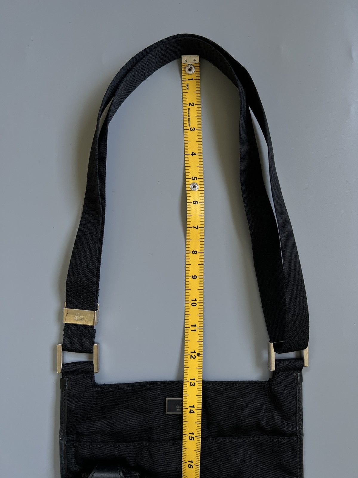 Gucci Authentic Gucci Tech Nylon Crossbody Bag Utility Pocket Size ONE SIZE - 16 Thumbnail